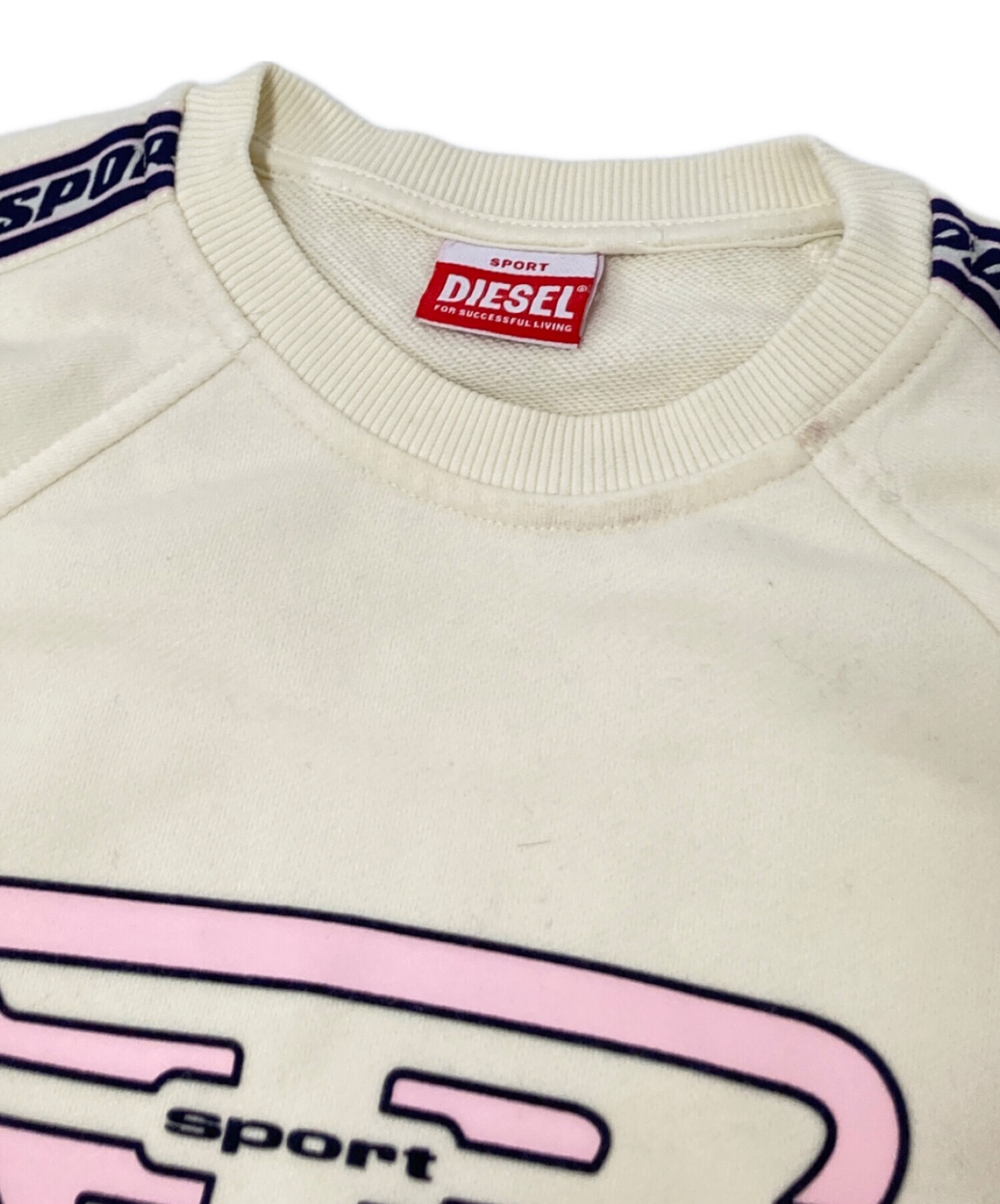 DIESEL 短丈スウェット DIESEL (ディーゼル) サイドラインショート丈 