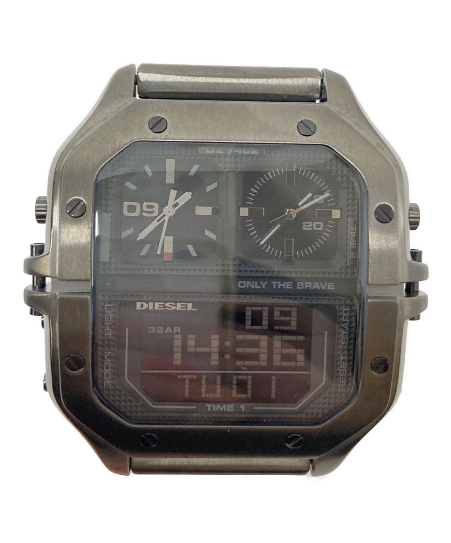 中古・古着通販】DIESEL (ディーゼル) 腕時計/ DZ-7462 シルバー