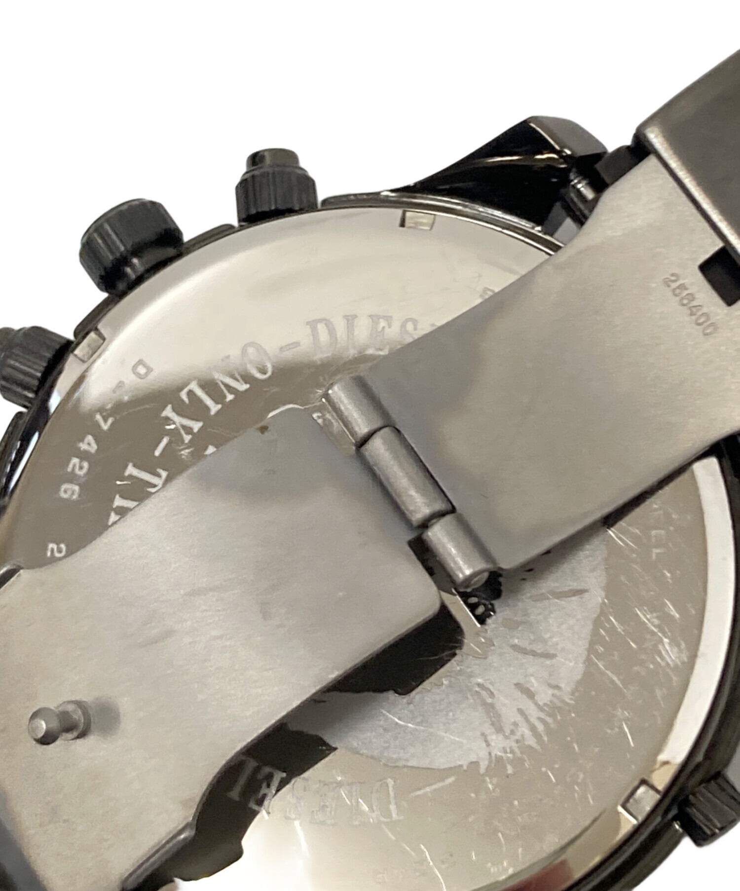 DIESEL DZ 7426 腕時計 シルバー 2026年最新diesel dzの人気アイテム