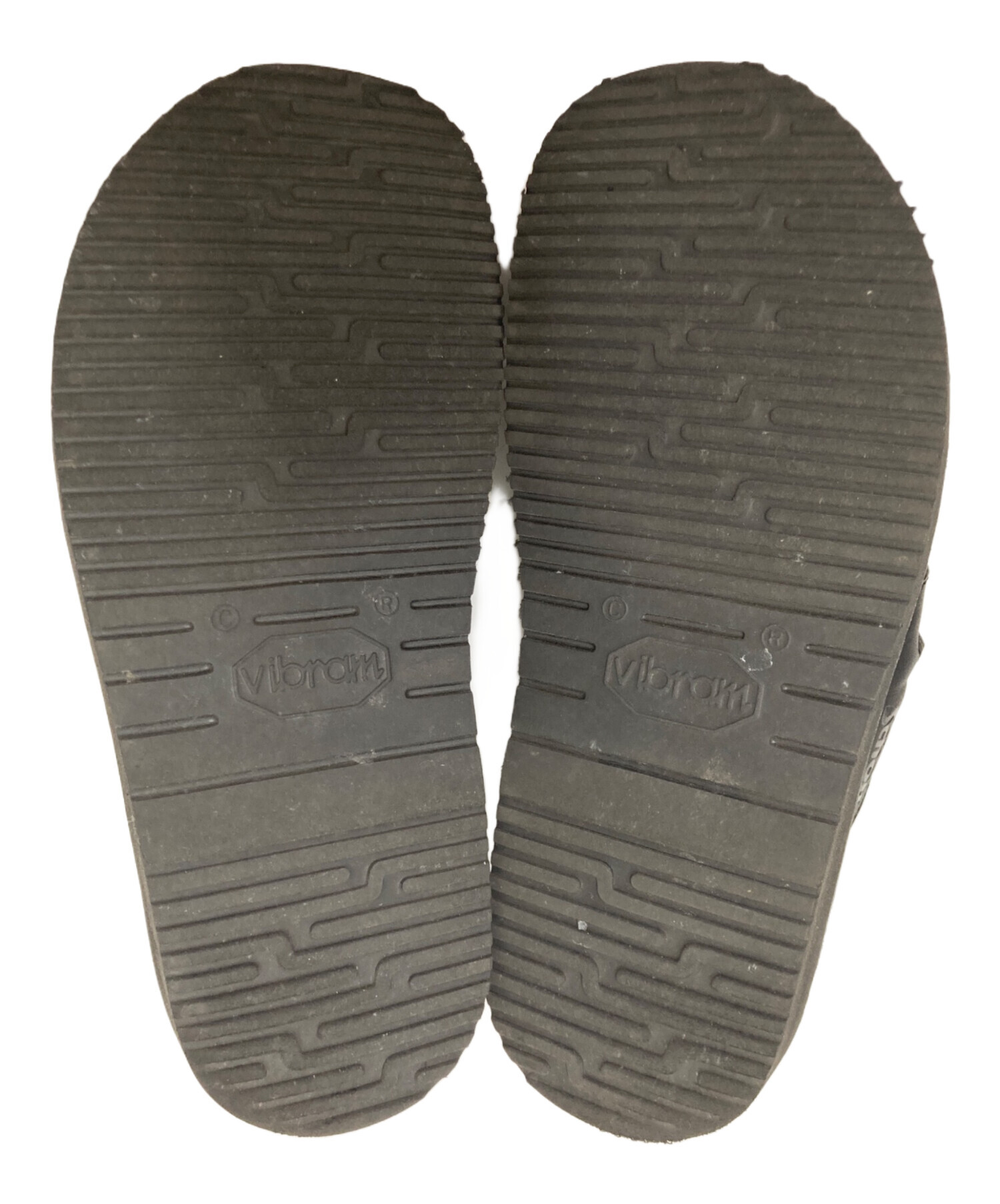 中古・古着通販】schott (ショット) スタッズレザーサンダル ブラック
