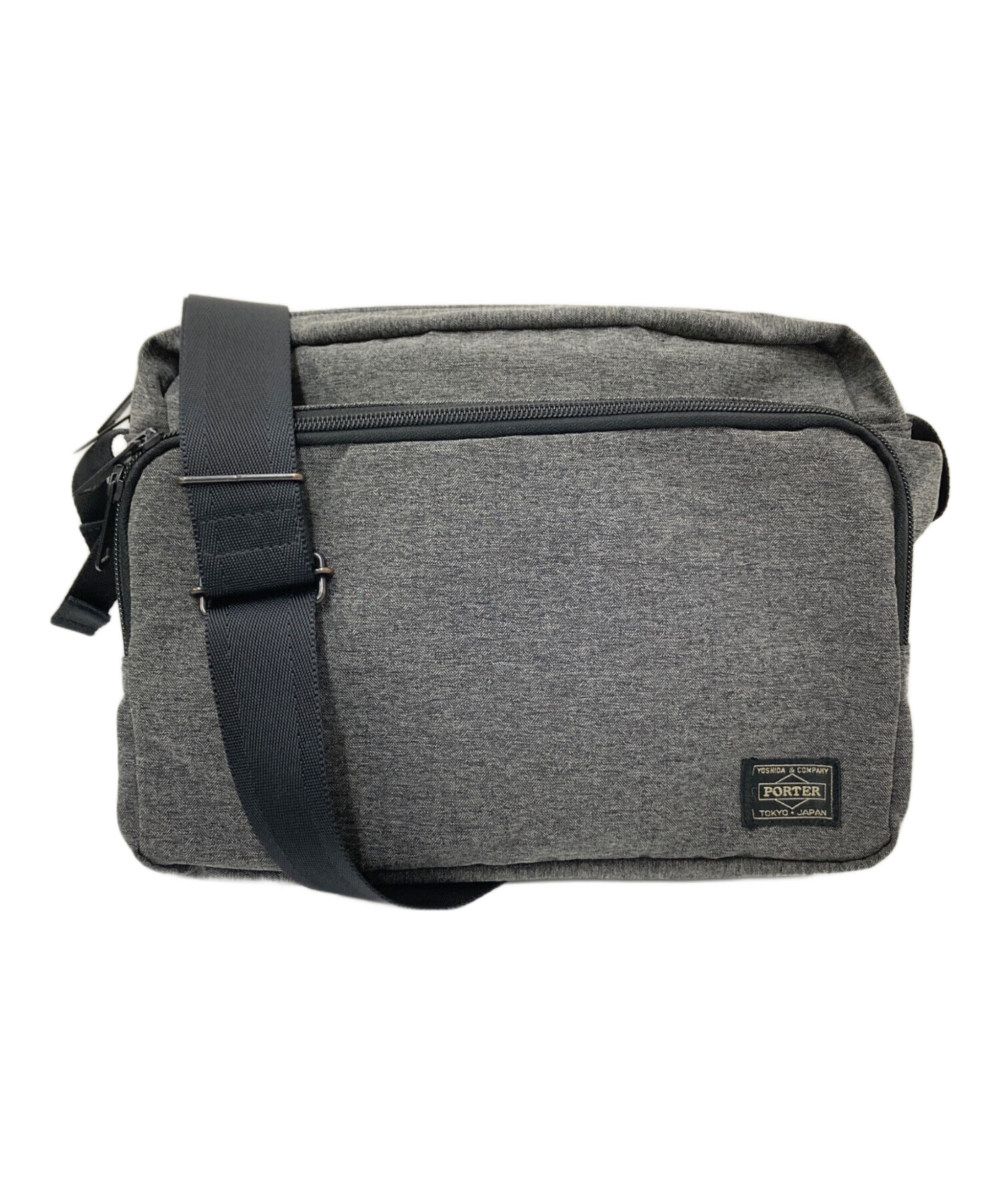 中古・古着通販】PORTER (ポーター) ショルダーバッグ グレー サイズ