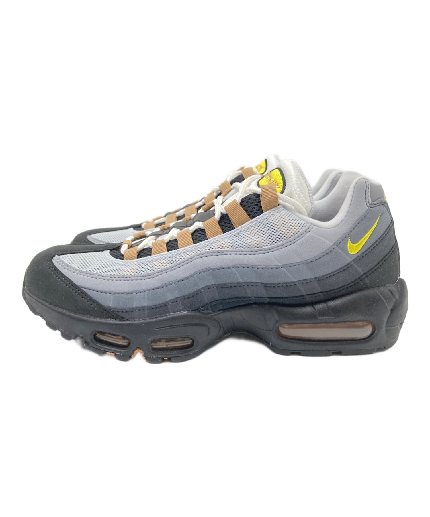 中古・古着通販】NIKE (ナイキ) AIR MAX95 グレー×ブラウン サイズ 