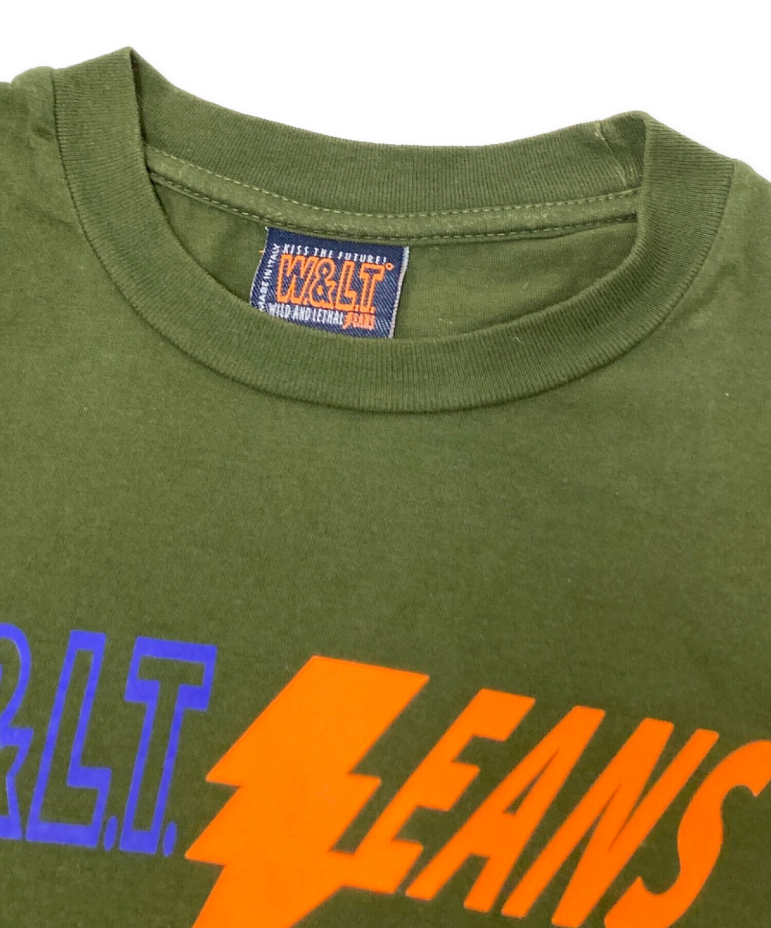 中古・古着通販】W.&L.T (ウォルト) Tシャツ オリーブ サイズ:S 