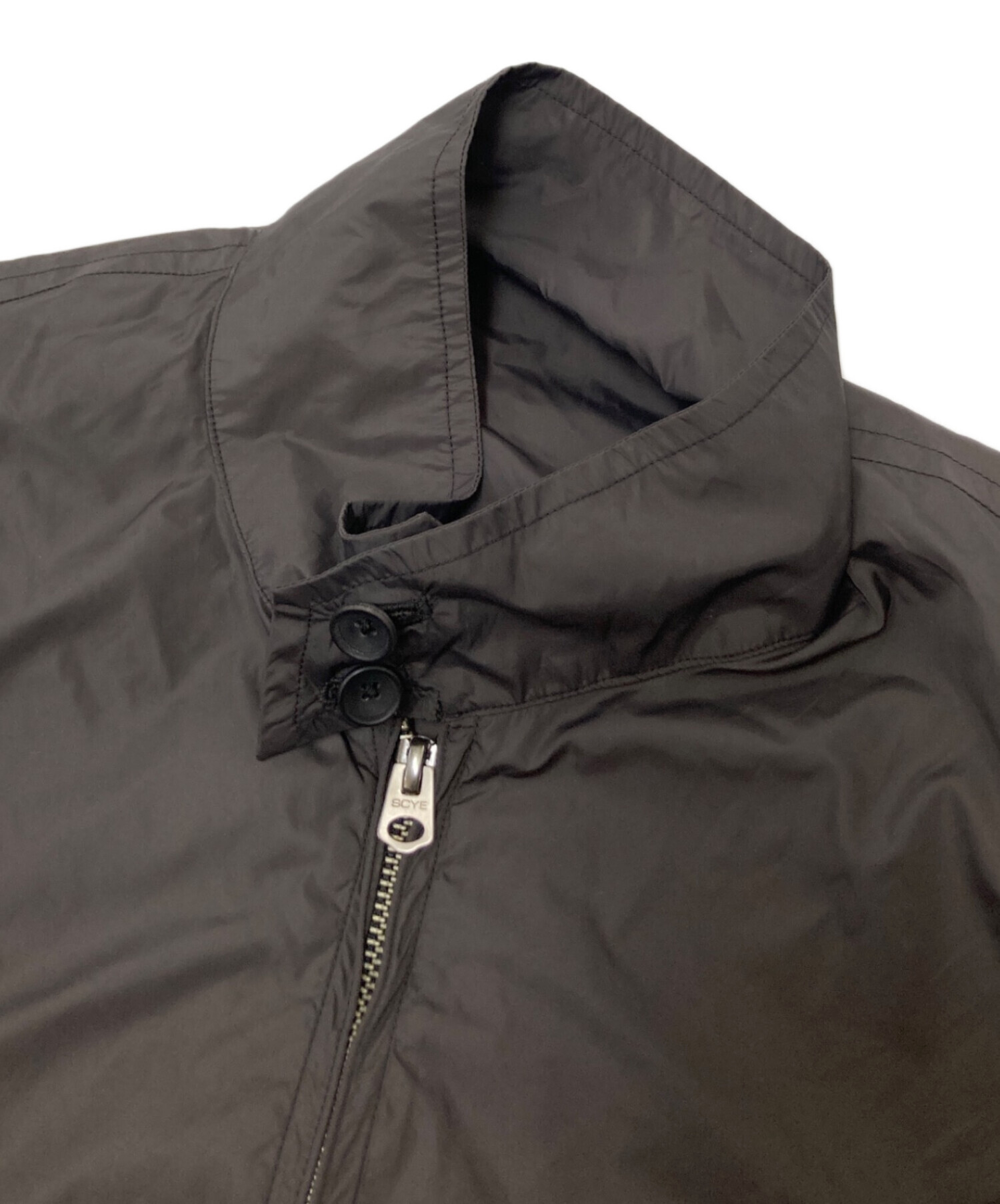 SCYE District別注 38 ナイロン ブルゾン サイ グレー grey 中古・古着通販】SCYE (サイ) District (ディストリクト) ナイロン