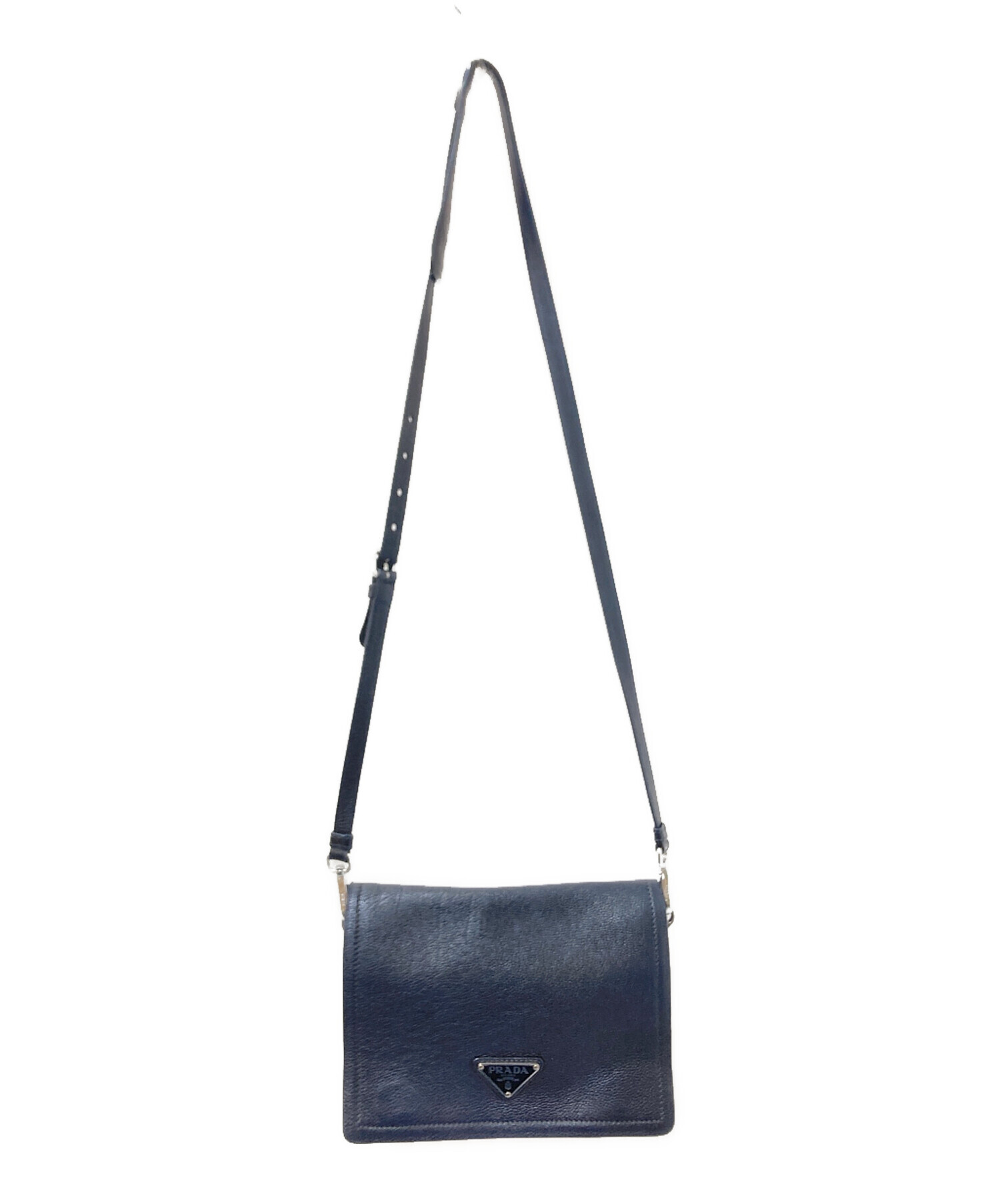 中古・古着通販】PRADA (プラダ) ショルダーバッグ ブラック サイズ