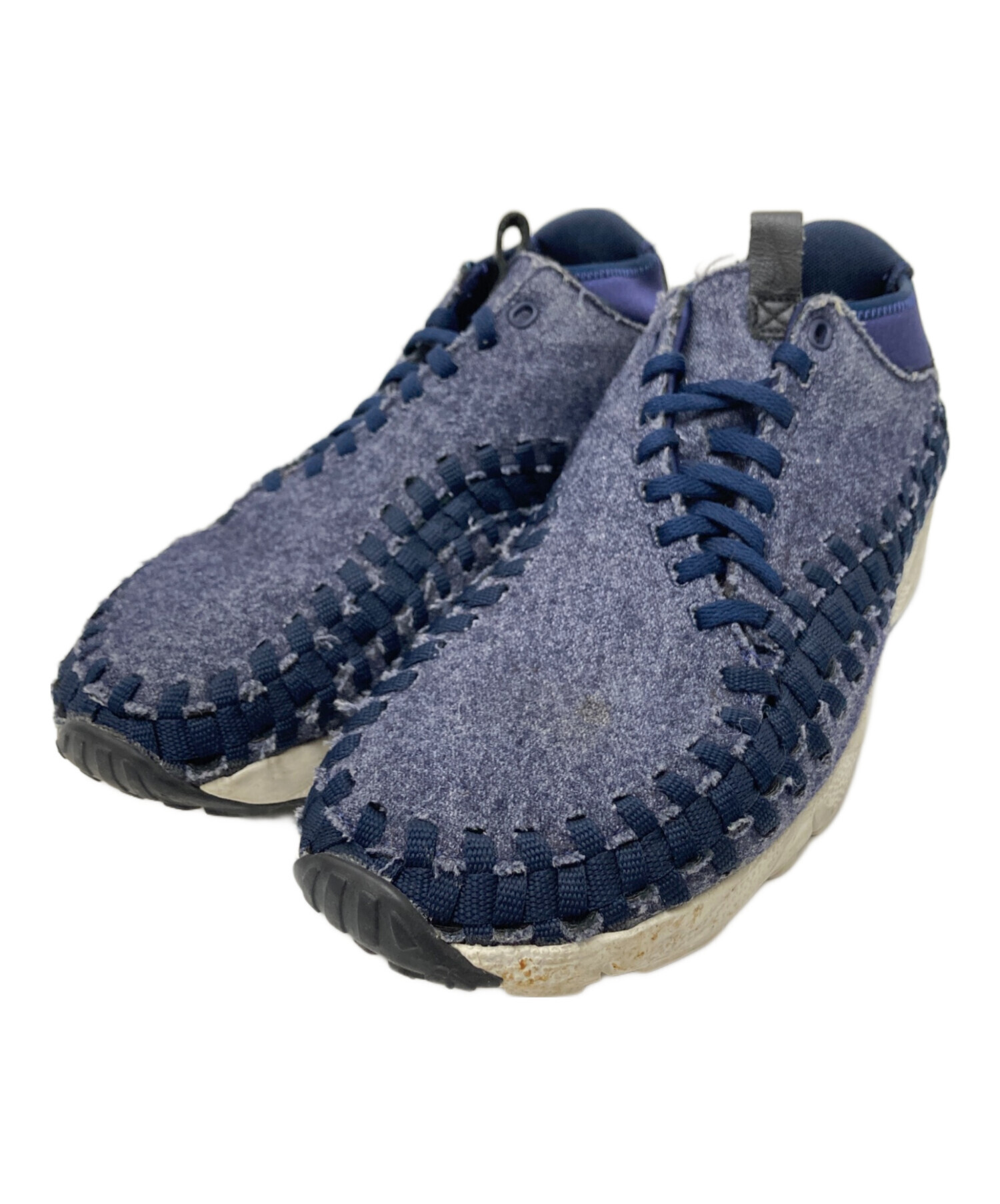 中古・古着通販】NIKE (ナイキ) AIR FOOTSCAPE WOVEN CHUKKA SE ブルー 