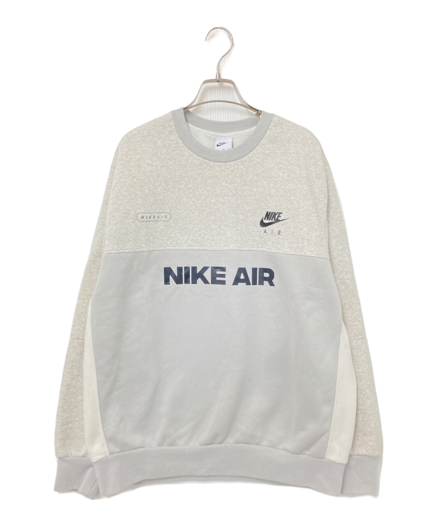中古・古着通販】NIKE (ナイキ) クルーネックスウェット グレー サイズ 