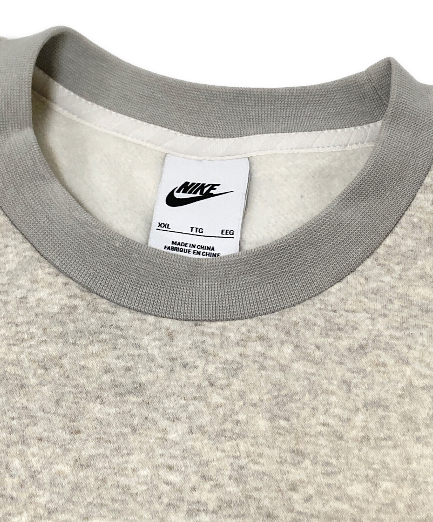 中古・古着通販】NIKE (ナイキ) クルーネックスウェット グレー サイズ 