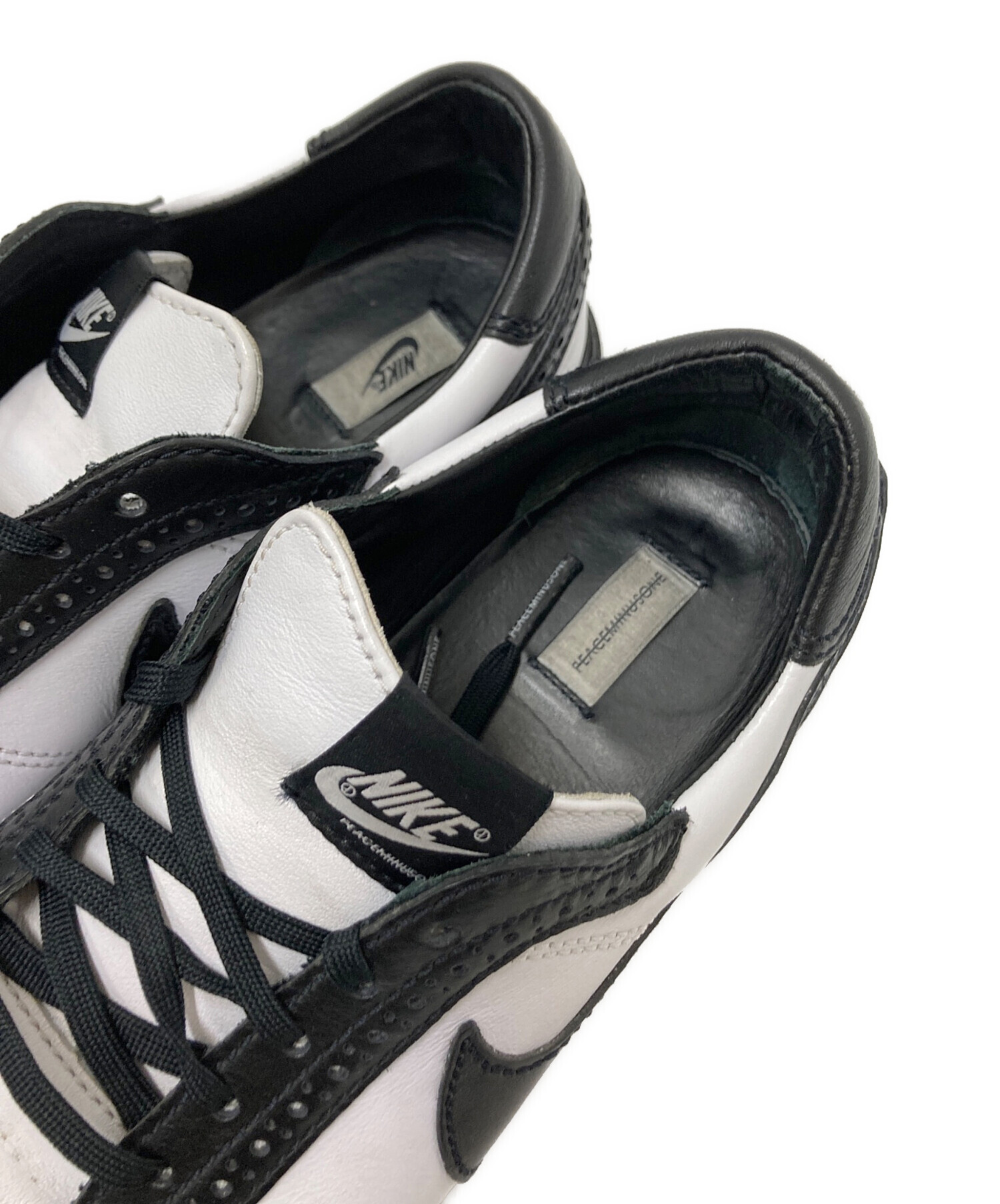 NIKE PEACEMINUSONE スニーカー ホワイト/ブラック 中古・古着通販】NIKE (ナイキ) PEACEMINUSONE (ピースマイナスワン