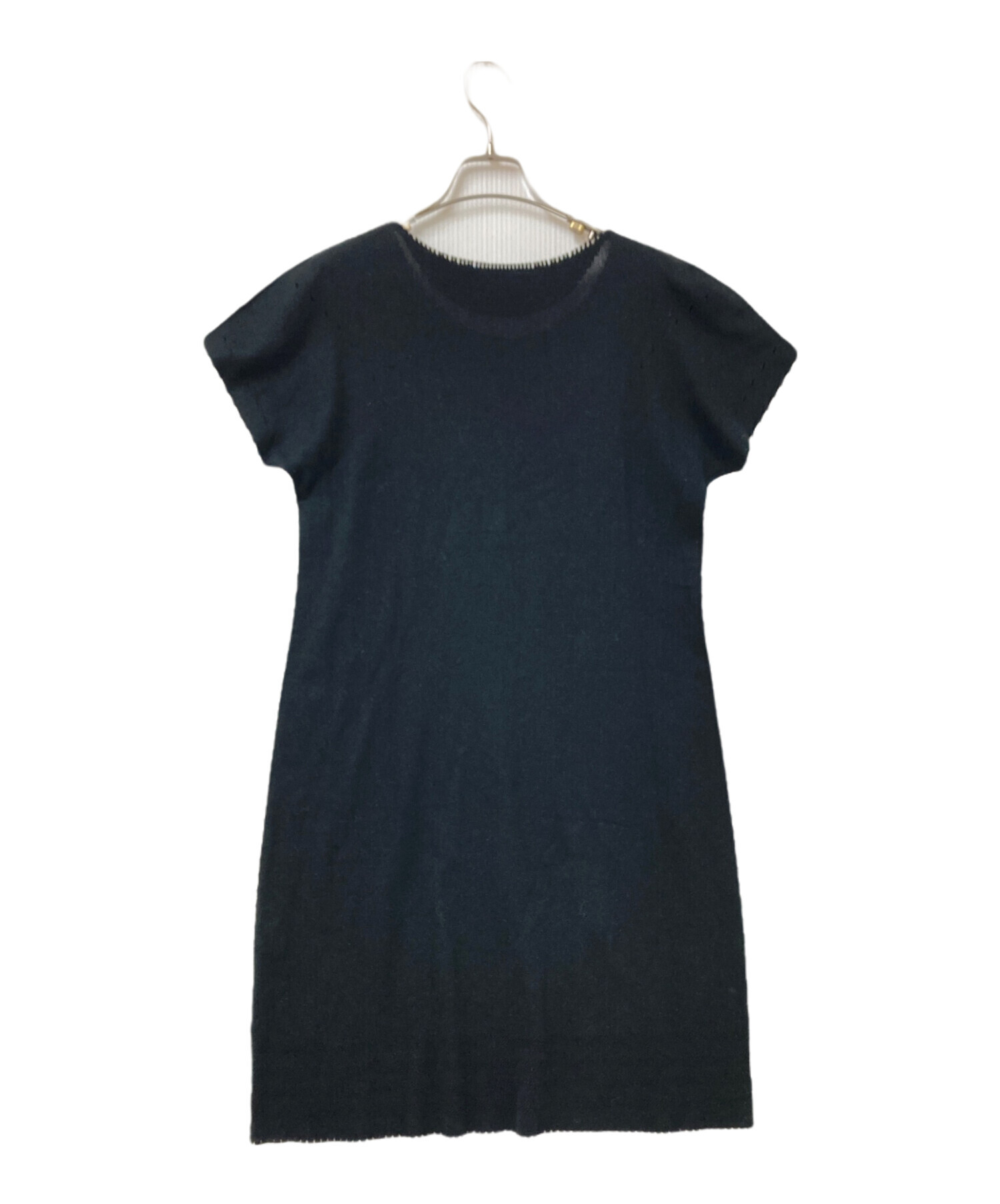 中古・古着通販】ISSEY MIYAKE (イッセイミヤケ) ワンピース ブラック 