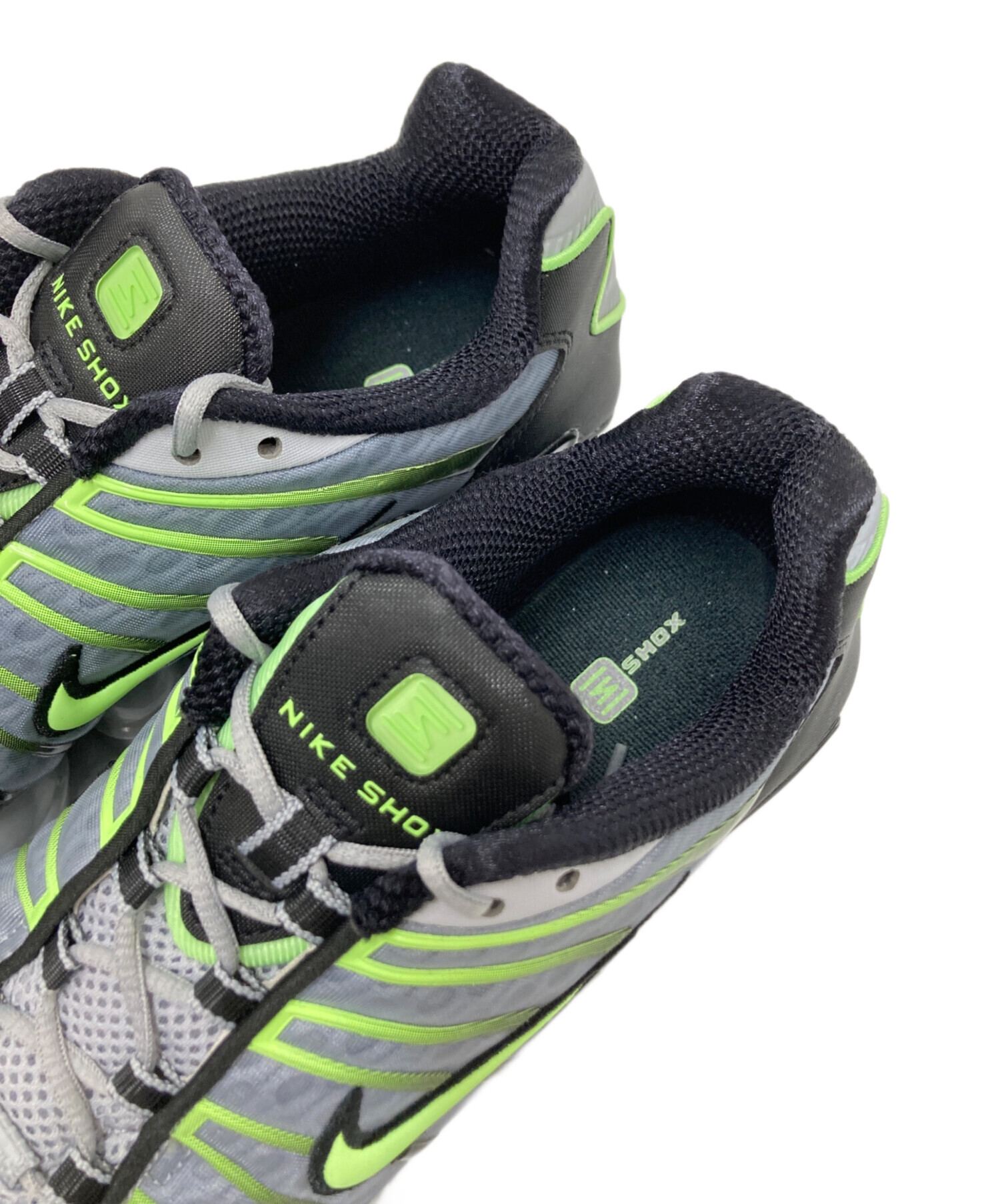 中古・古着通販】NIKE (ナイキ) Shox TL グレー×イエロー サイズ:27.5