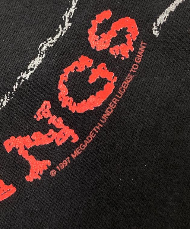 中古・古着通販】giant (ジャイアント) 90'SプリントTシャツ ブラック