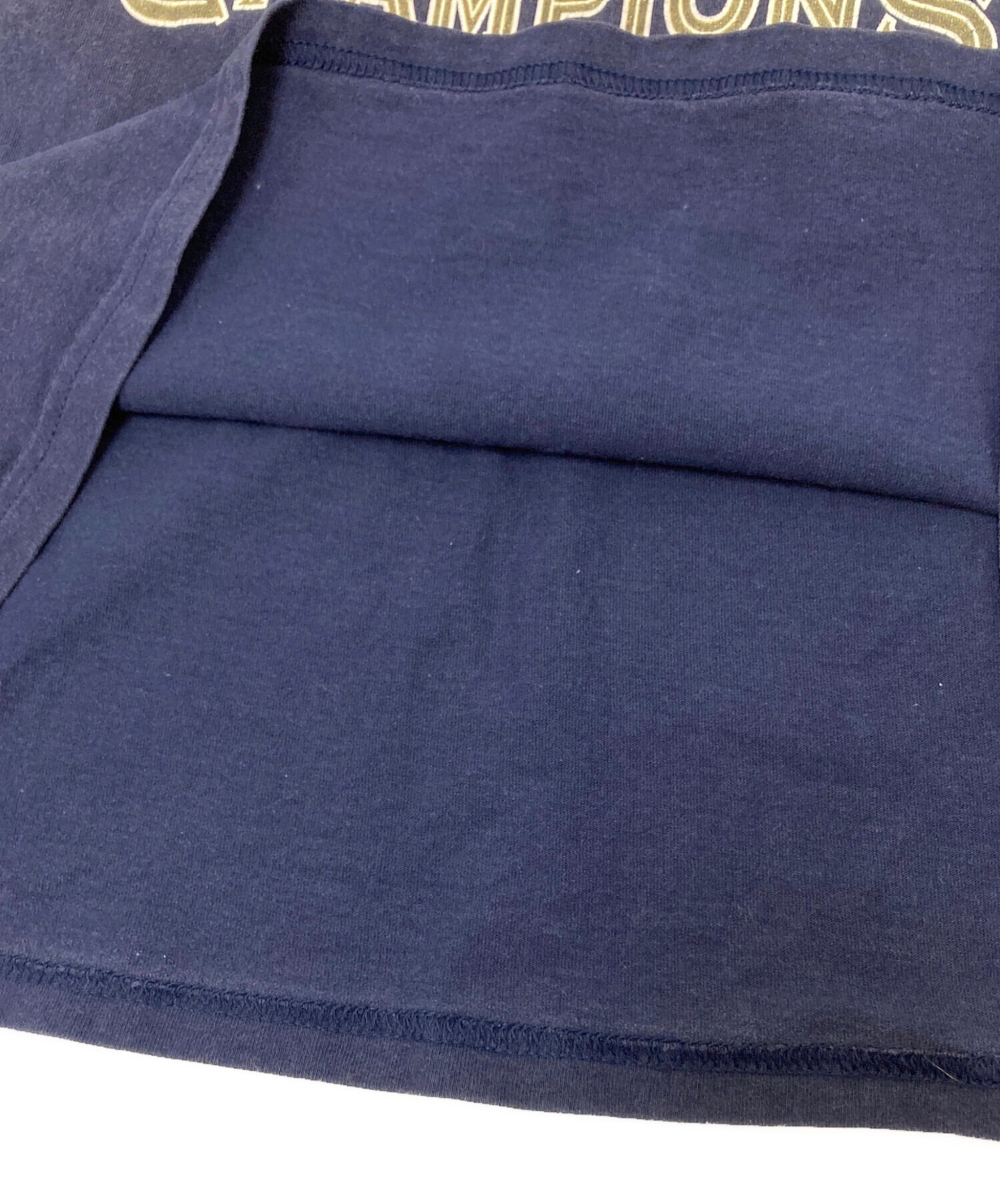 中古・古着通販】JERZEES (ジャージーズ) プリントTシャツ ネイビー