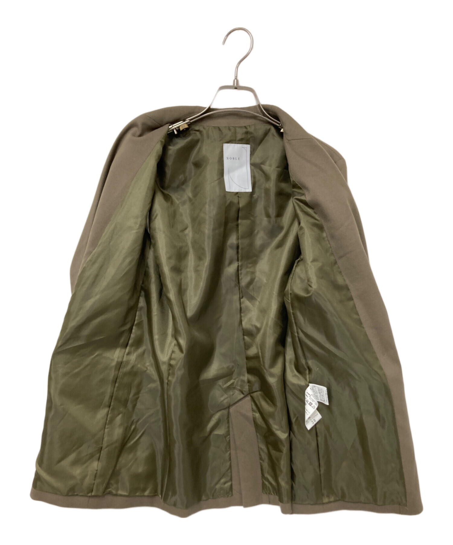 NOBLE ウールミルドピークドラペルジャケット Noble - 新品タグ付 