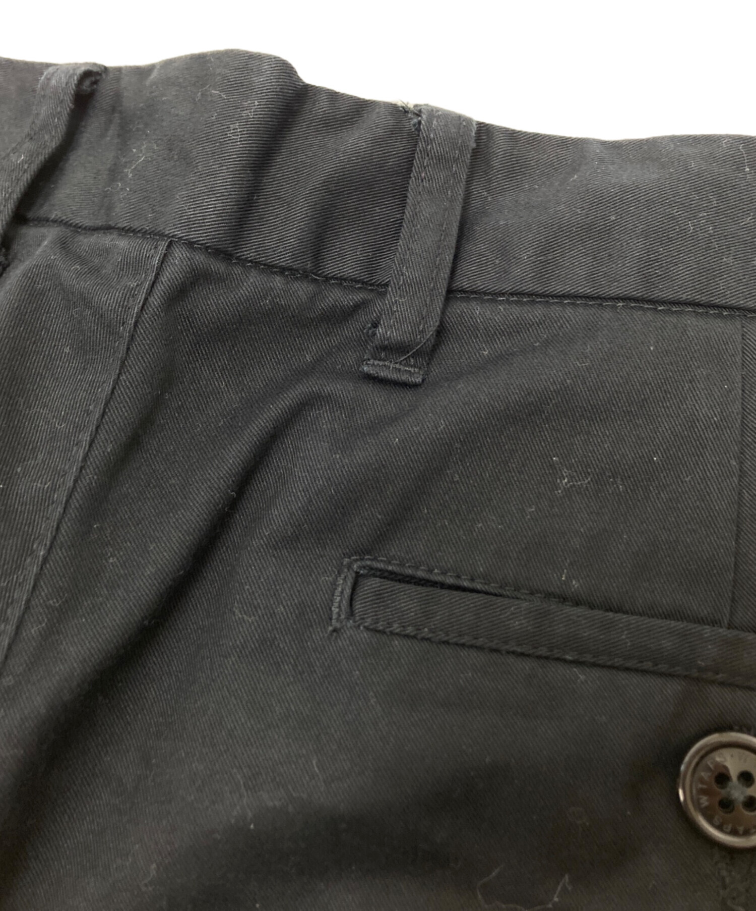 中古・古着通販】WTAPS (ダブルタップス) ワークパンツ ブラック