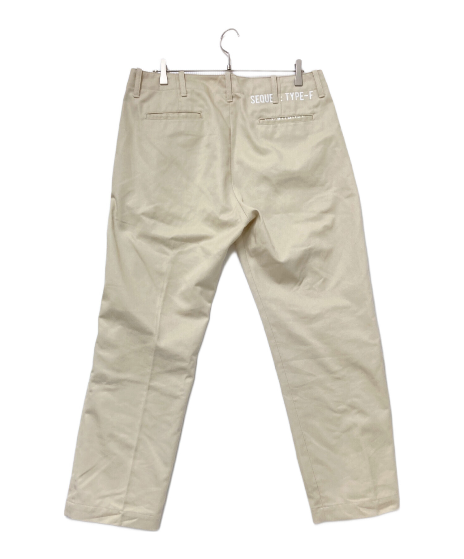 中古・古着通販】SEQUEL (シークエル) CHINO PANTS TYPE-F ベージュ