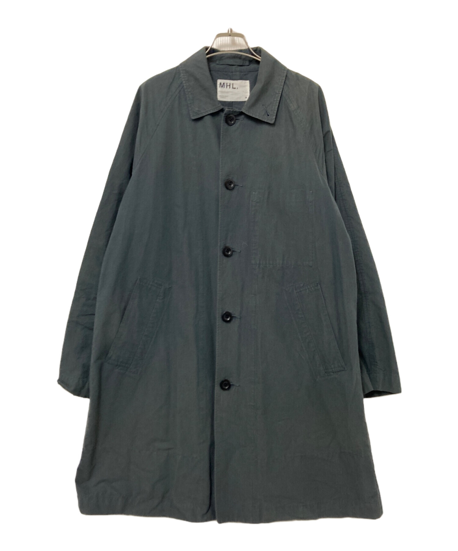 中古・古着通販】MHL (エムエイチエル) スプリングコート グレー 
