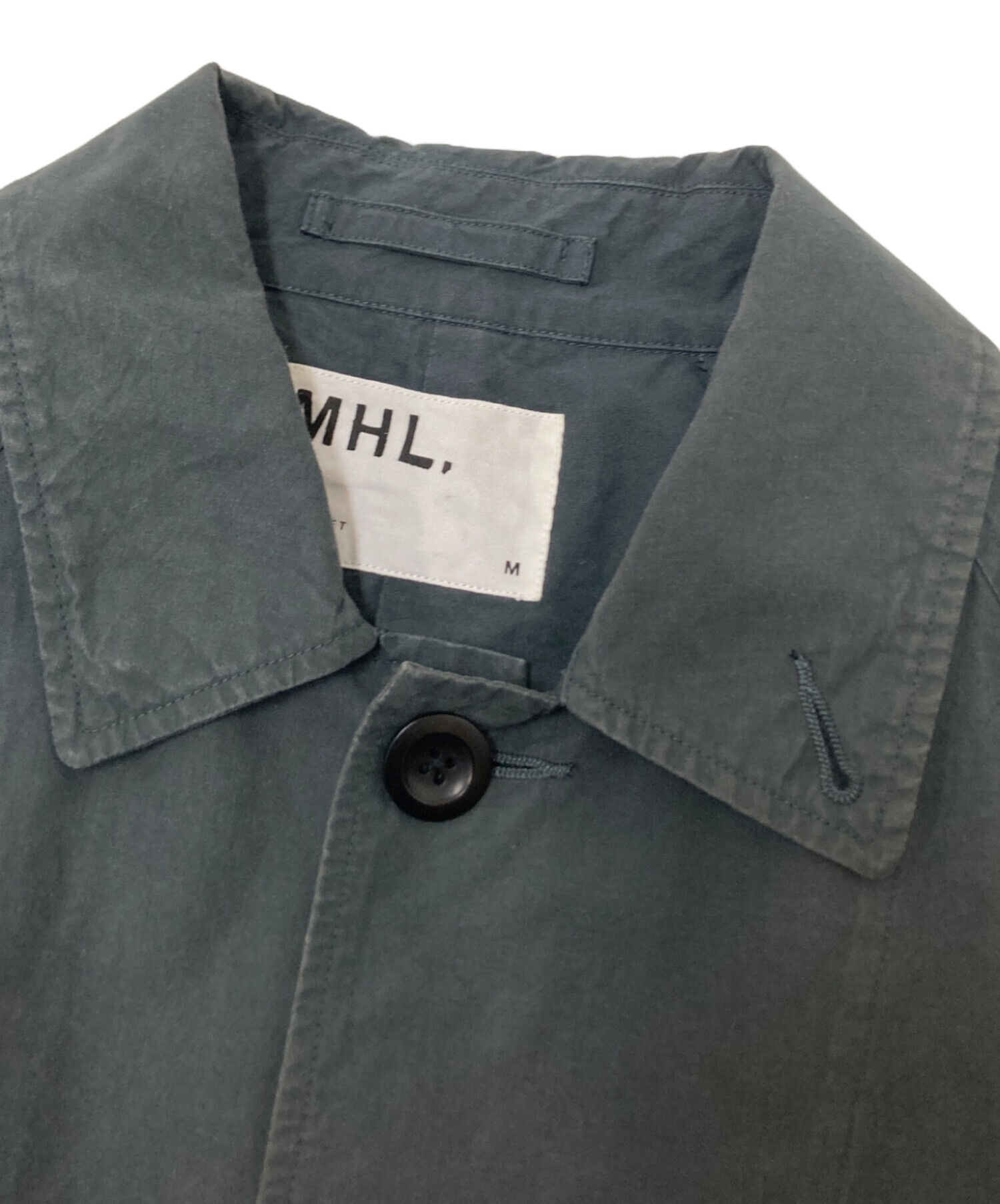 中古・古着通販】MHL (エムエイチエル) スプリングコート グレー 