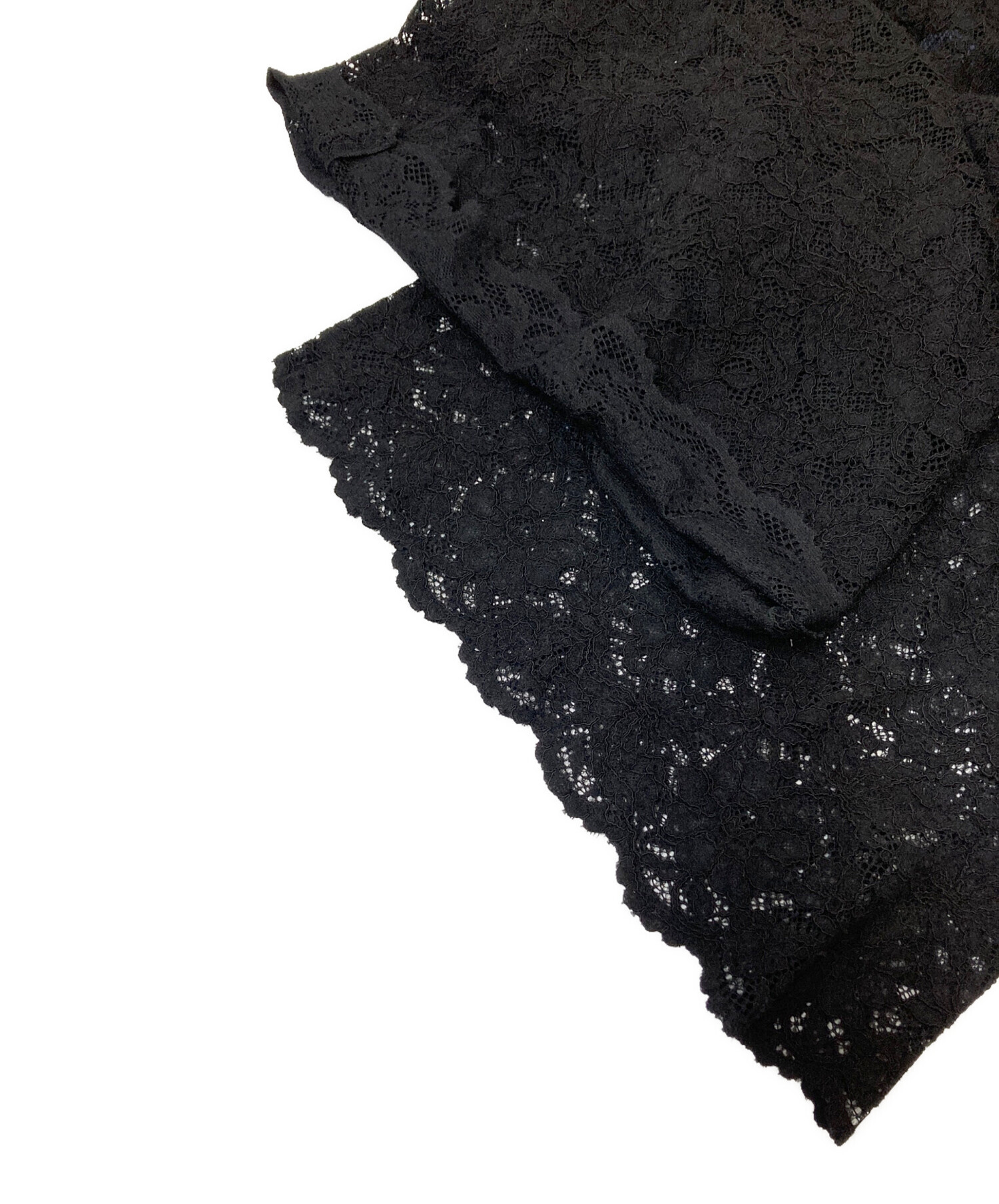 中古・古着通販】Ameri (アメリ) ONE SHOULDER LACE FLARE ROMPERS