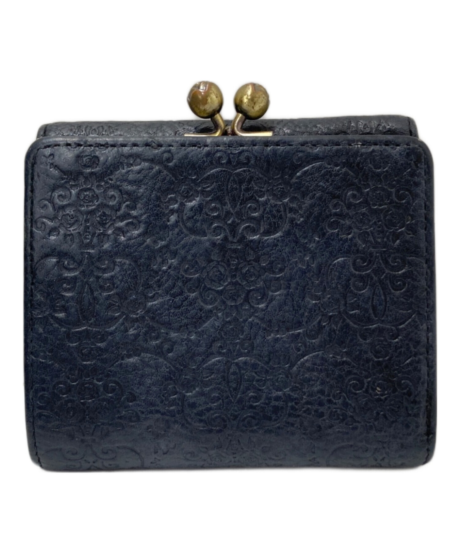 中古・古着通販】ANNA SUI (アナスイ) 3つ折り財布 ブラック サイズ