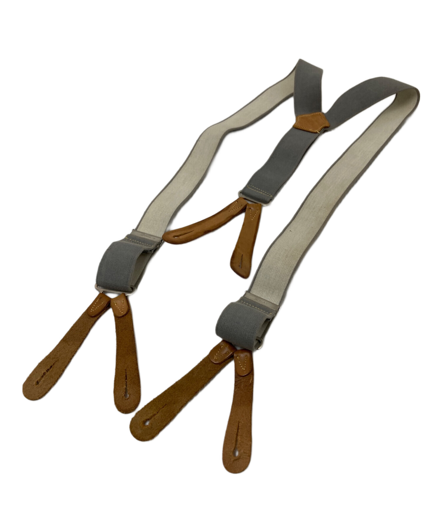 中古・古着通販】British Army (イギリス軍) サスペンダー グレー