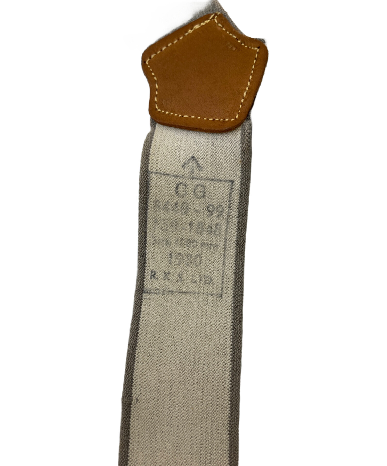 中古・古着通販】British Army (イギリス軍) サスペンダー グレー 
