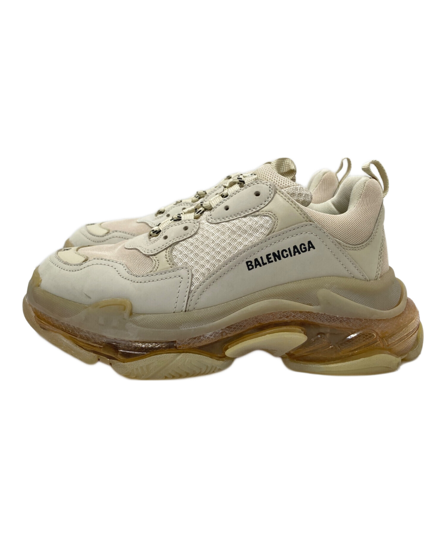 中古・古着通販】BALENCIAGA (バレンシアガ) TRIPLE S CLEAR SOLE 