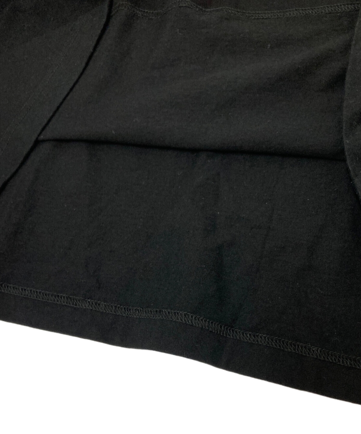 中古・古着通販】SEQUEL (シークエル) 猫プリントTシャツ ブラック