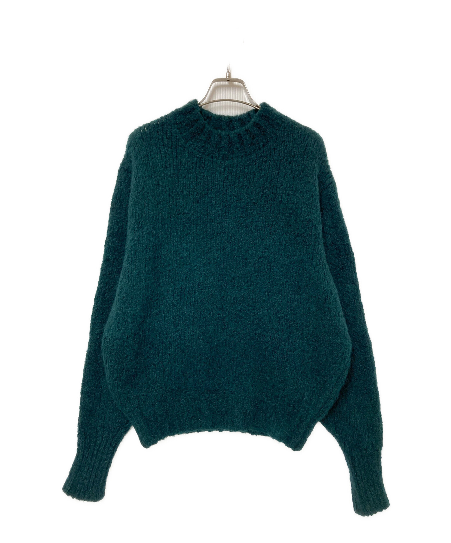 中古・古着通販】ATON (エイトン) BABY ALPACA MOCK NECK SWEATER 