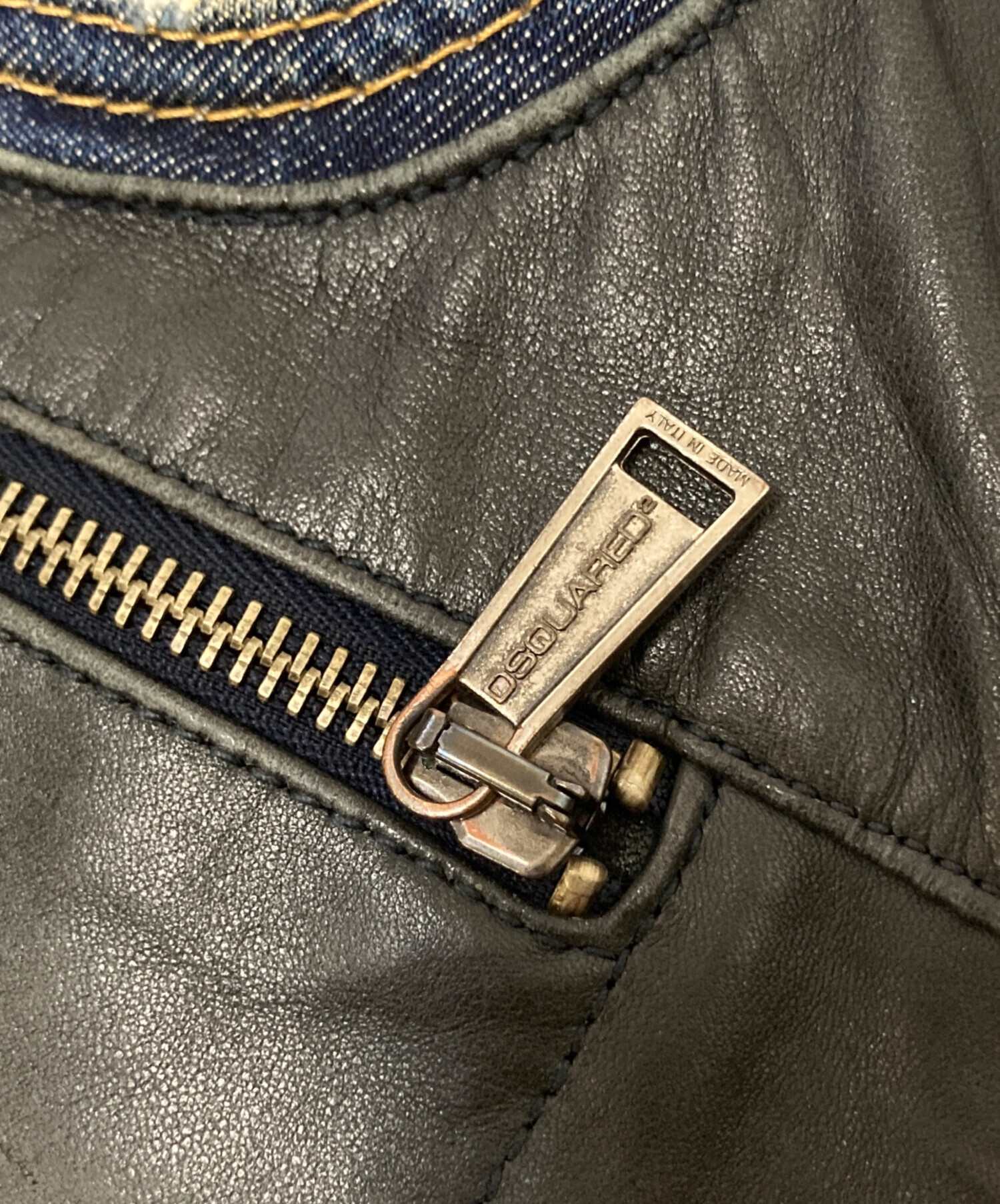 中古・古着通販】DSQUARED2 (ディースクエアード) バイカーデニム 