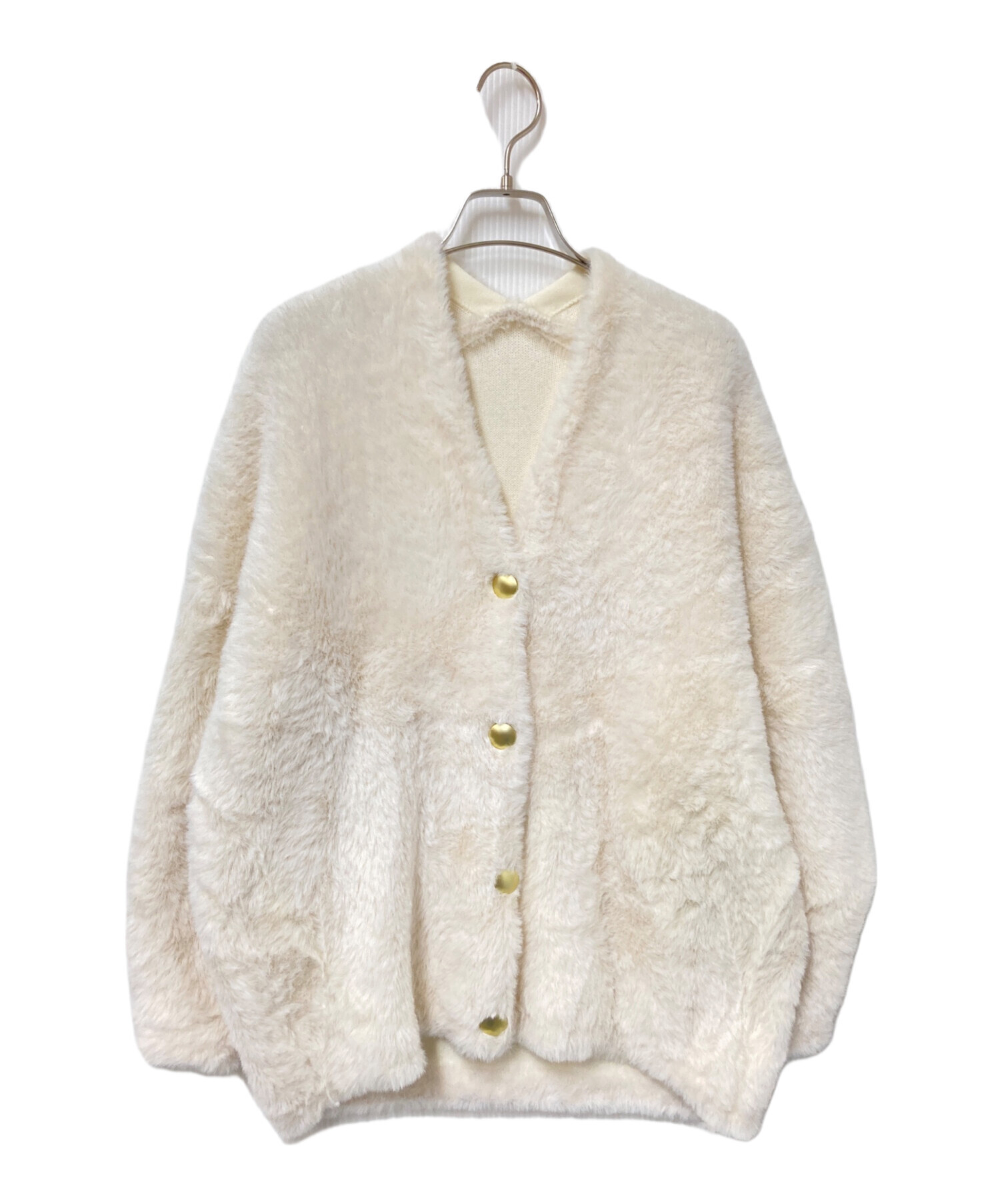 COCODEALクロシェニットカーディガン COCO DEALクロシェニットカーディガン クロシェニットカーディガン