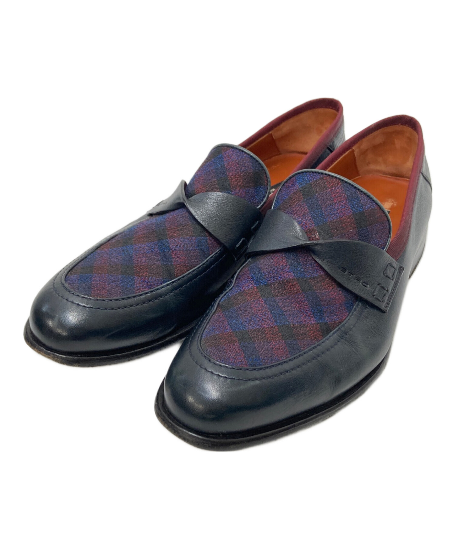 中古・古着通販】ETRO (エトロ) ローファー ダークグリーン サイズ:41 