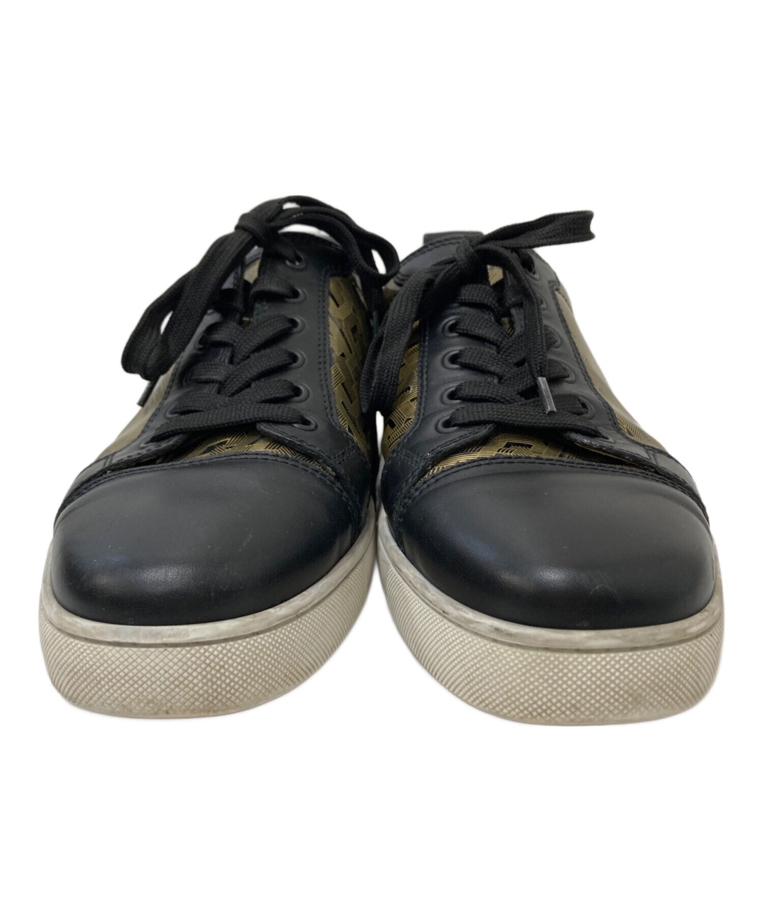 ◆極美品◆ クリスチャンルブタン パテントレザーアートグラフィック スニーカー Toy Toy - スニーカー - パテントレザー - レッド - キッズ