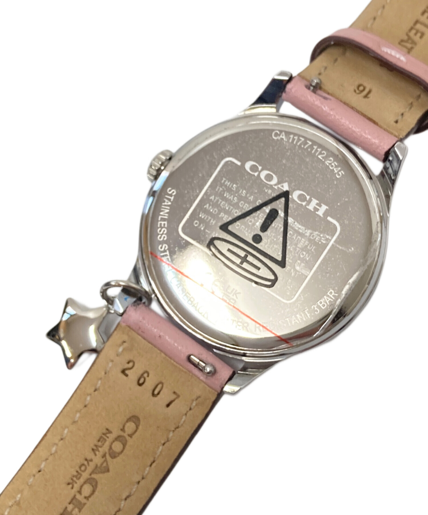 中古・古着通販】COACH (コーチ) ルビー ウォッチ32MM ピンク サイズ 