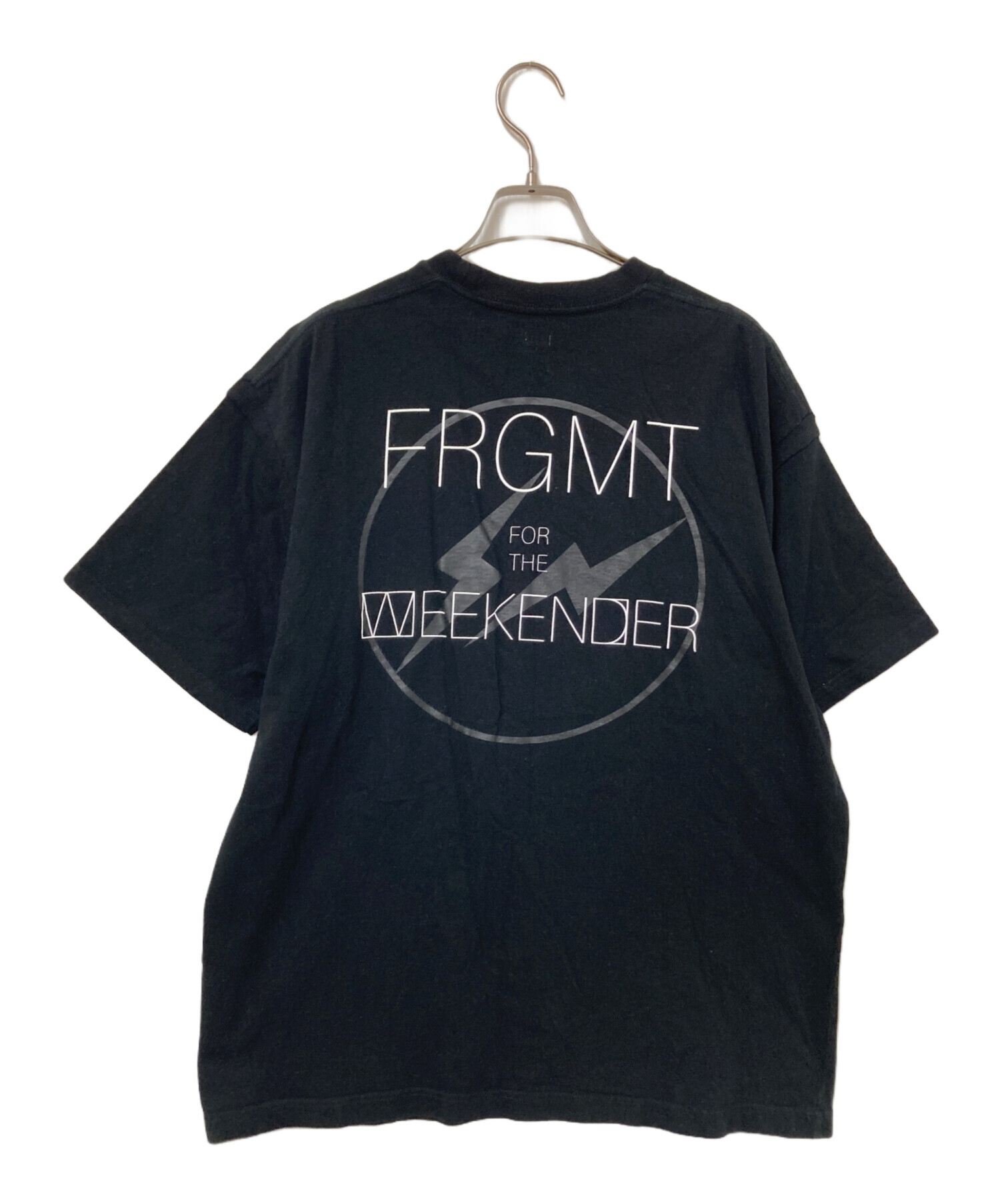 WEEKEND SEQUEL シークエル Tシャツ 半袖 黒 名古屋限定 中古・古着通販】SEQUEL (シークエル) コラボプリントTシャツ ブラック