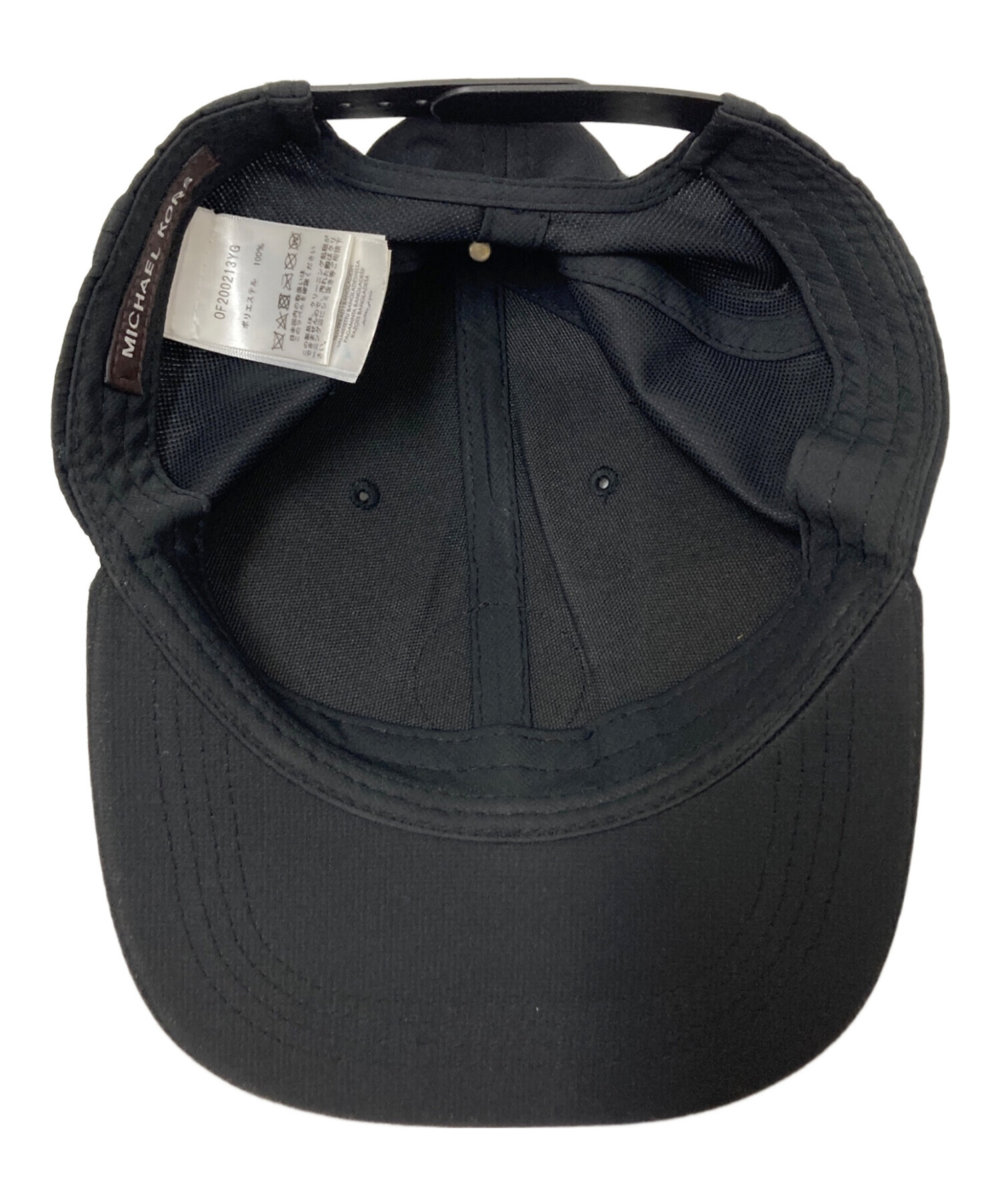 中古・古着通販】MICHAEL KORS (マイケルコース) ベースボールキャップ 中古・古着通販】MICHAEL KORS (マイケルコース) ベースボールキャップ