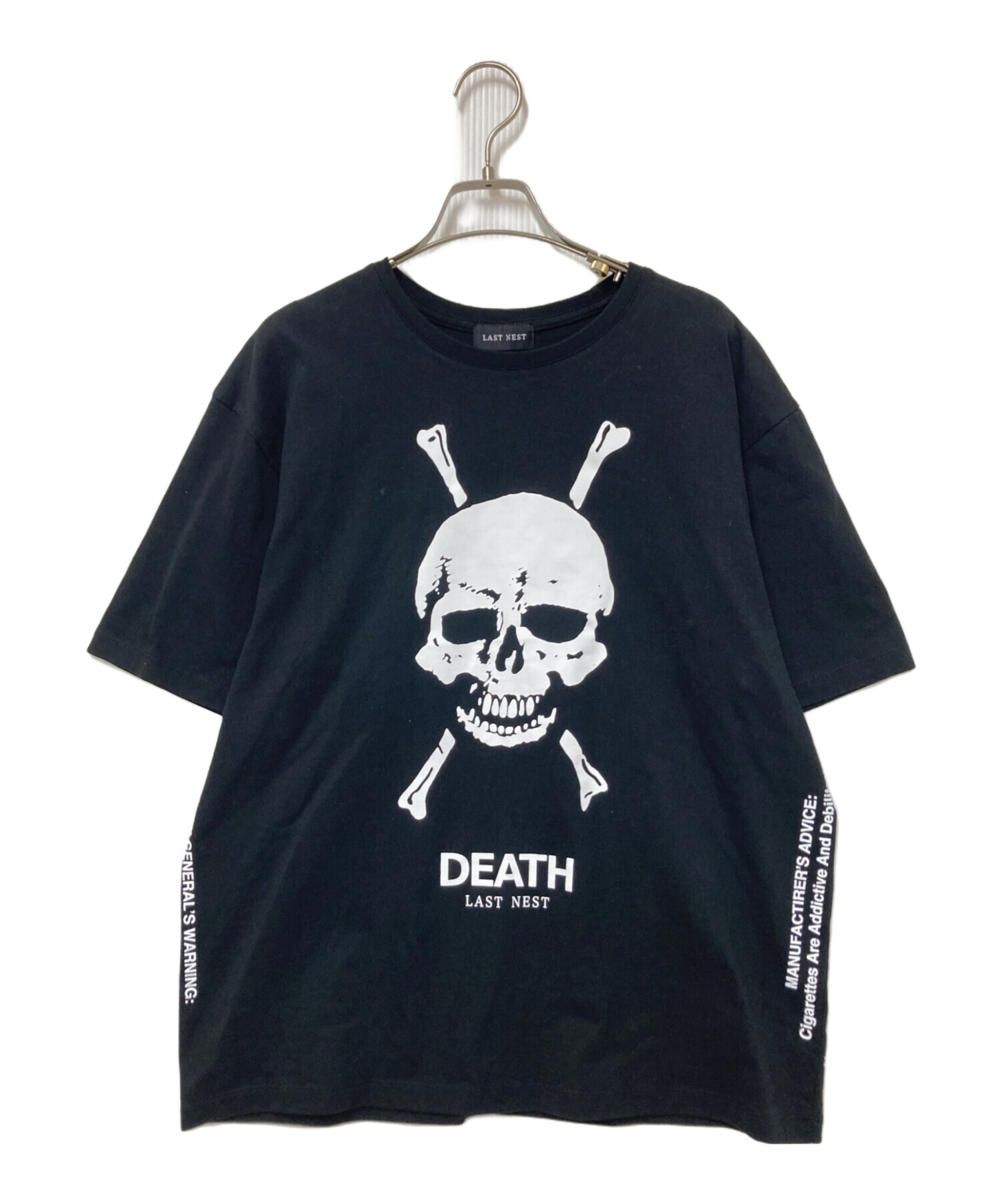 中古・古着通販】LAST NEST (ラストネスト) DEATH SKULL Tシャツ