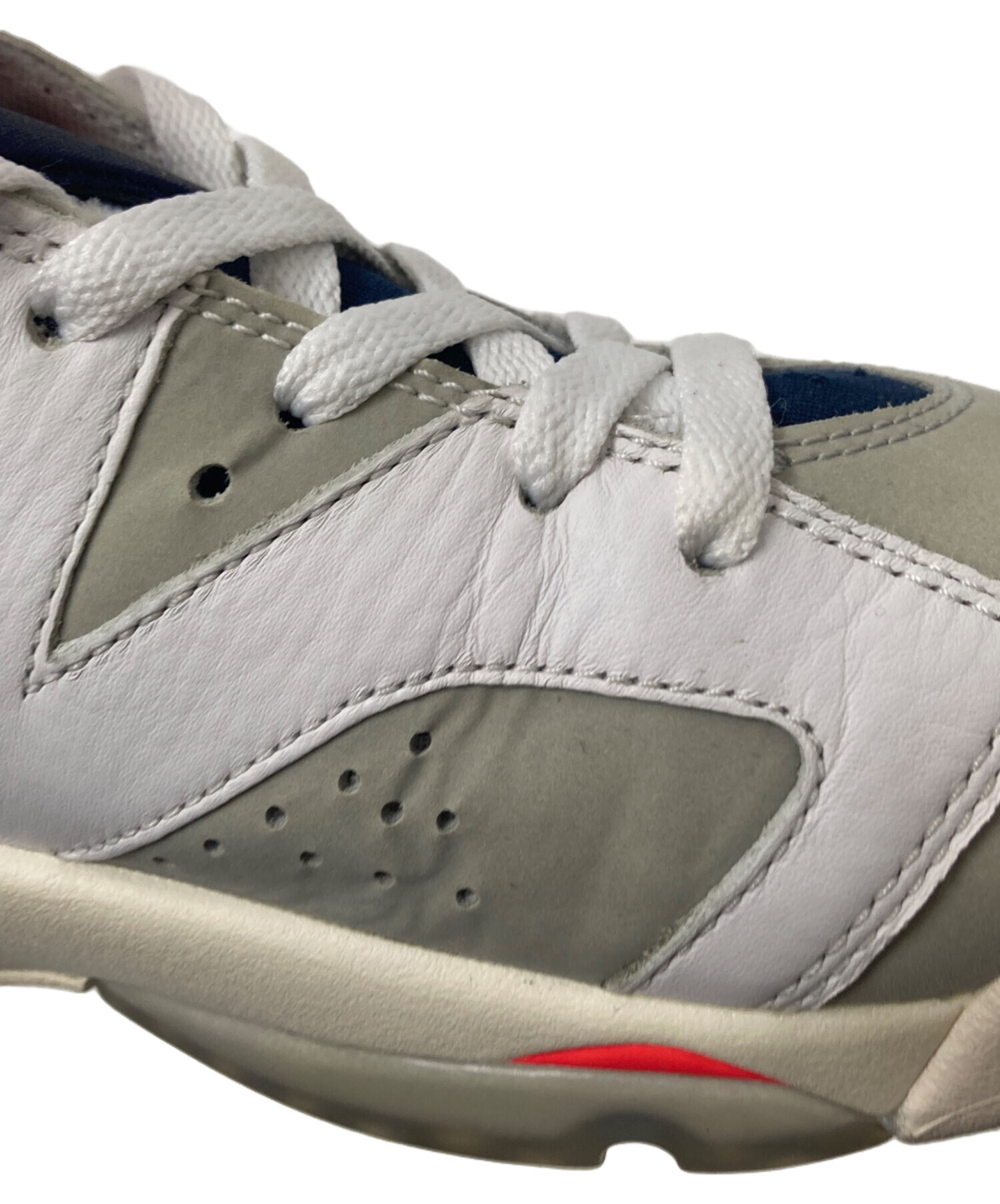 中古・古着通販】NIKE (ナイキ) AIR JORDAN 6 RETRO ホワイト×ピンク 