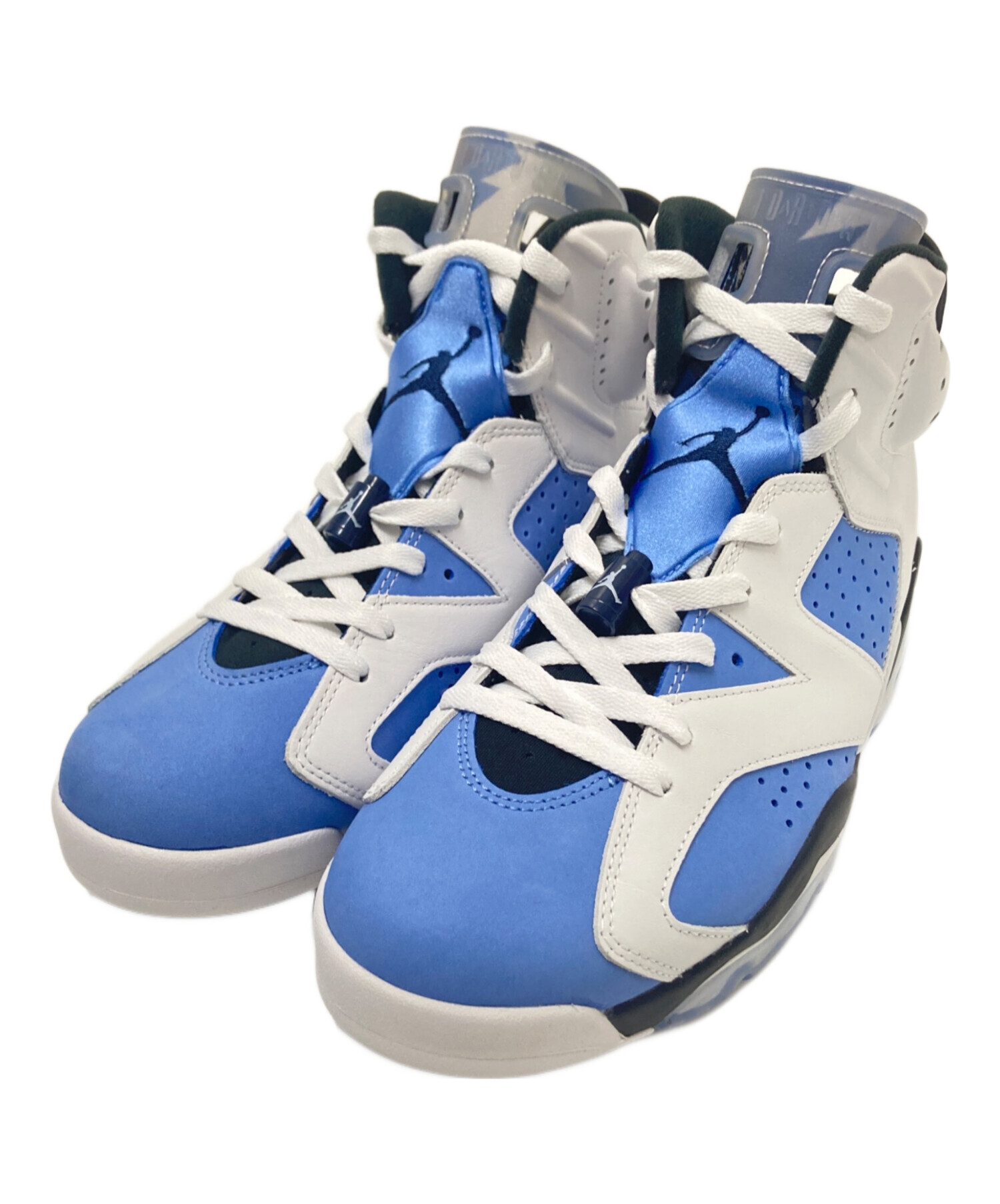 中古・古着通販】NIKE (ナイキ) AIR JORDAN 6 RETRO HARE ブルー 