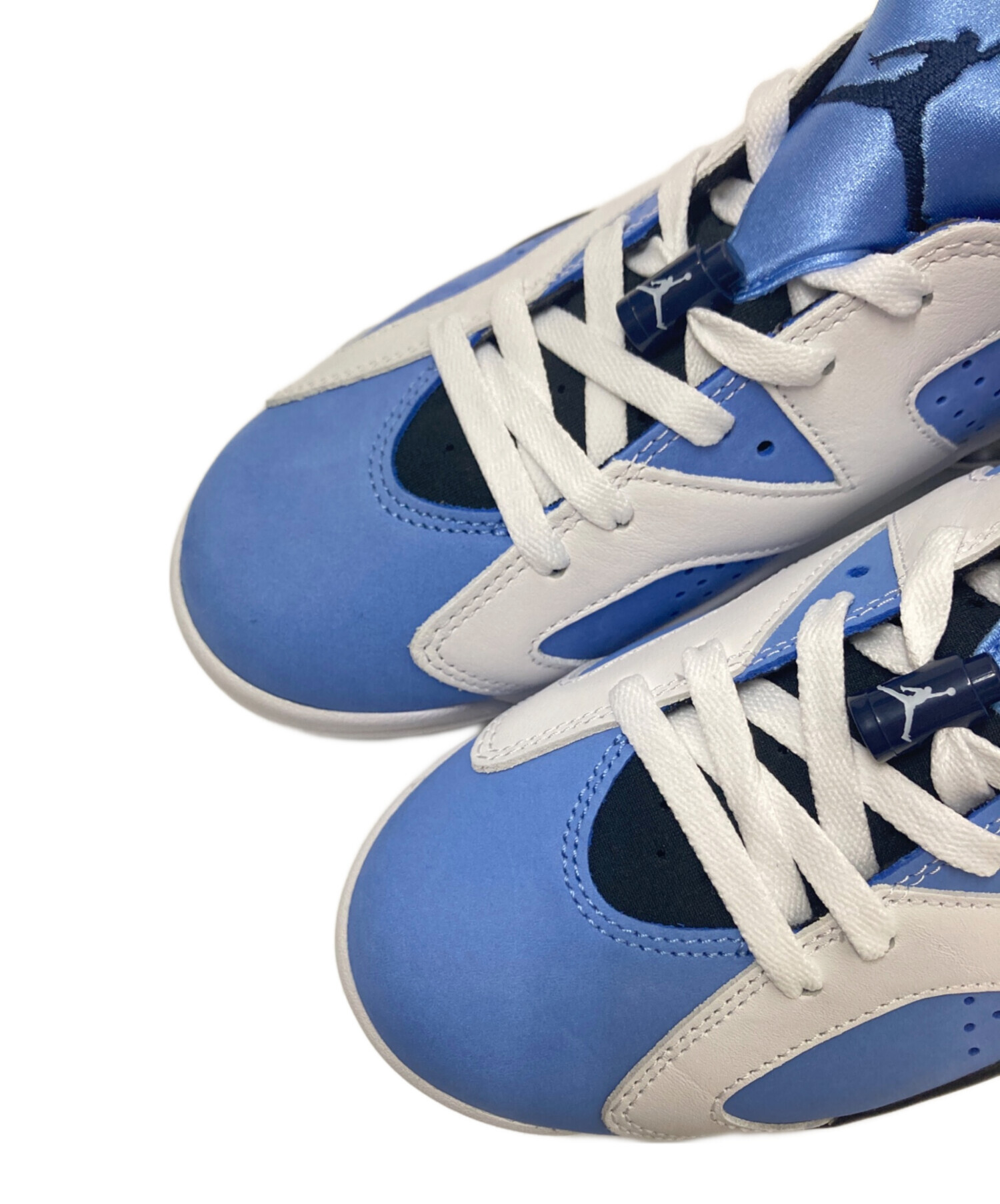 中古・古着通販】NIKE (ナイキ) AIR JORDAN 6 RETRO HARE ブルー 