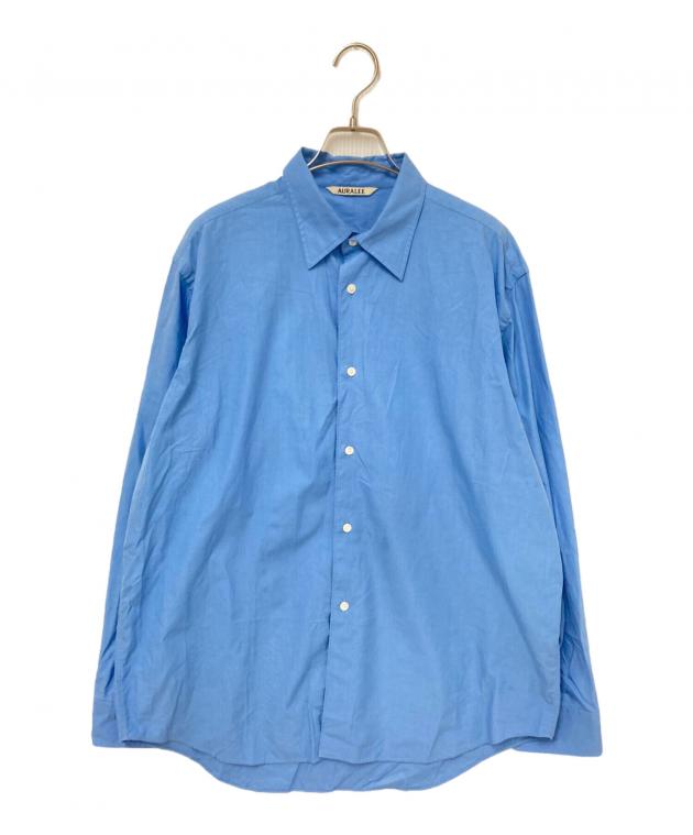 中古・古着通販】AURALEE (オーラリー) WASHED FINX TWILL SHIRT