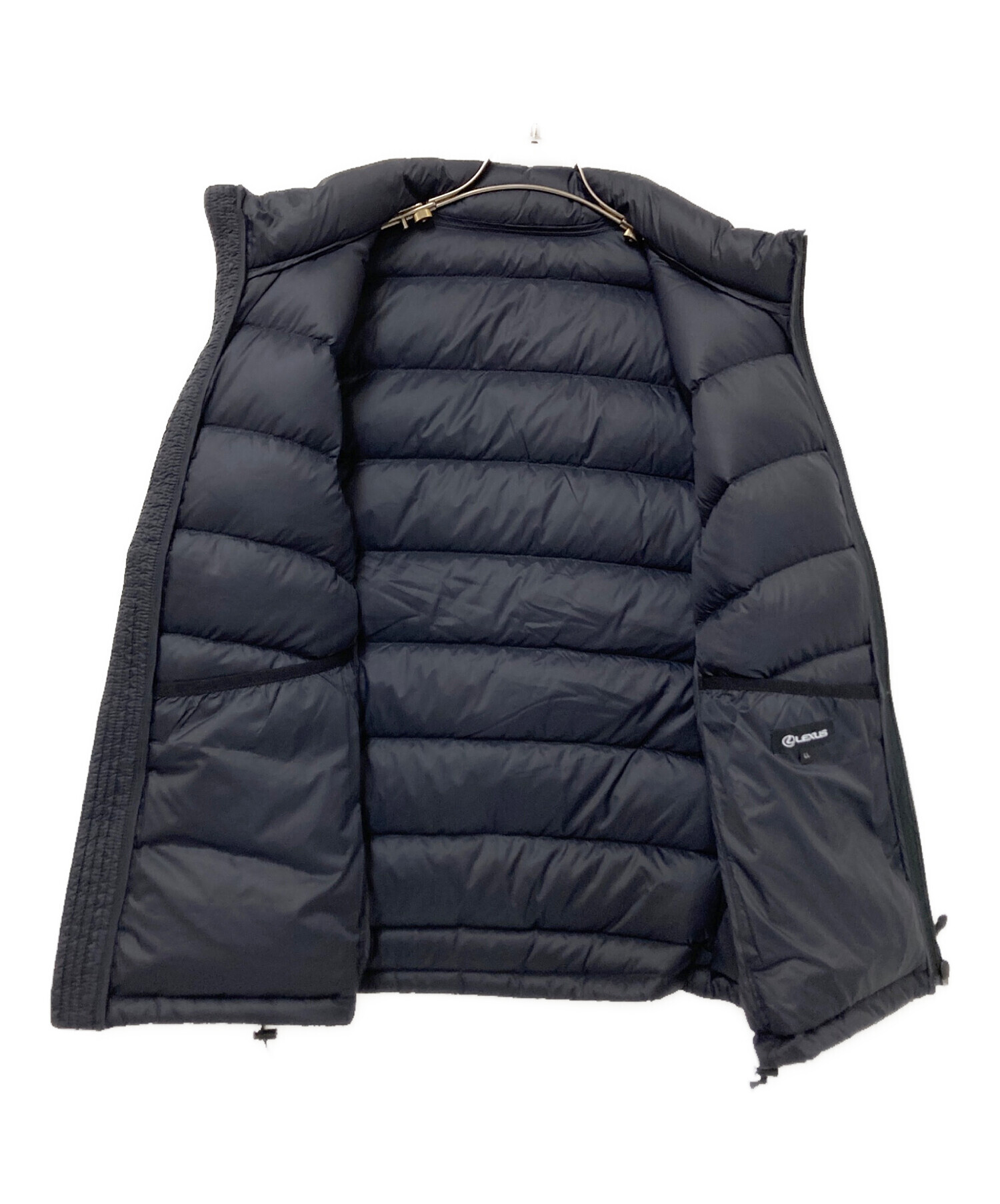 中古・古着通販】LEXUS (レクサス) ダウンベスト ブラック サイズ:LL