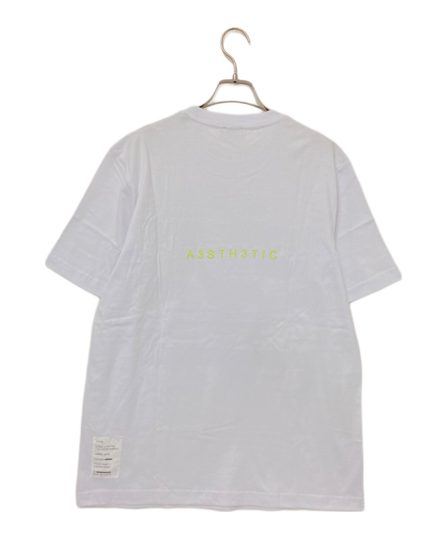 中古・古着通販】DIESEL (ディーゼル) プリントTシャツ ホワイト