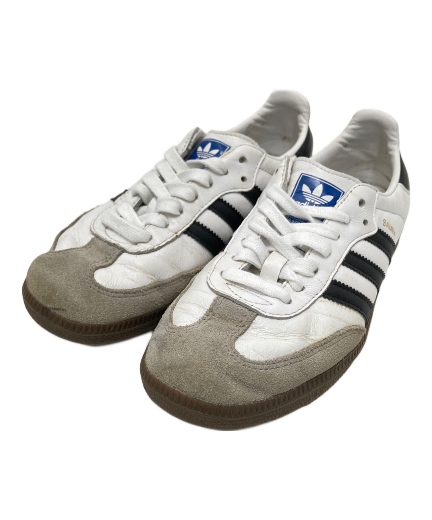 中古・古着通販】adidas (アディダス) Samba OG ホワイト サイズ 中古・古着通販】adidas (アディダス) Samba OG ホワイト サイズ