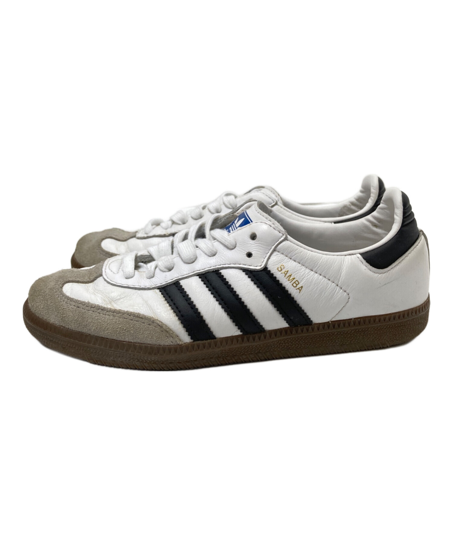 中古・古着通販】adidas (アディダス) Samba OG ホワイト サイズ:24.0 