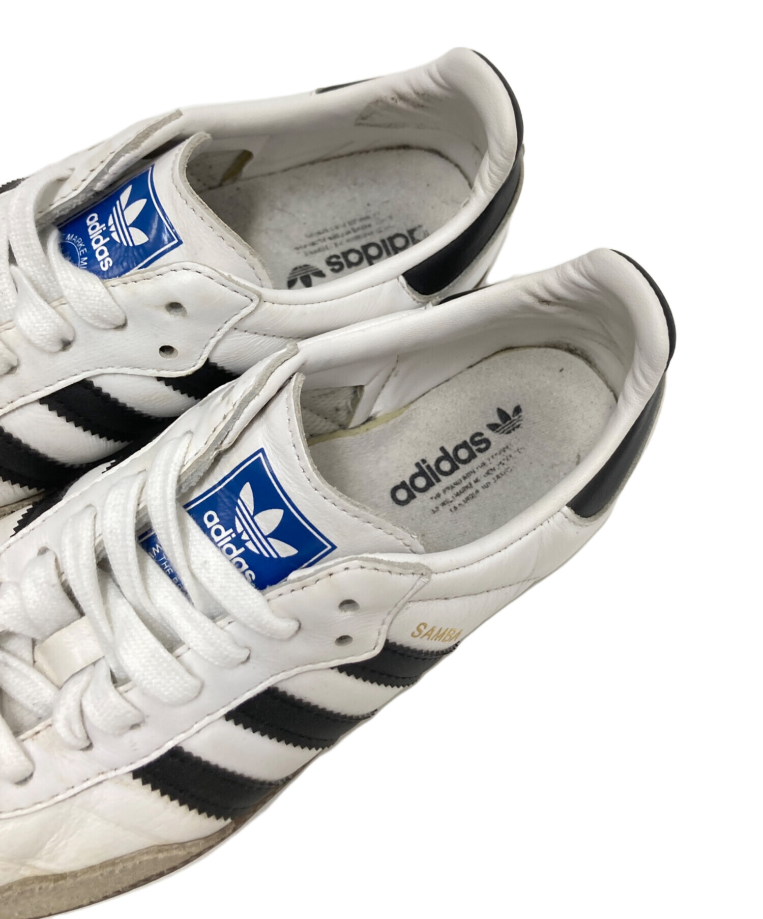 中古・古着通販】adidas (アディダス) Samba OG ホワイト サイズ:24.0 