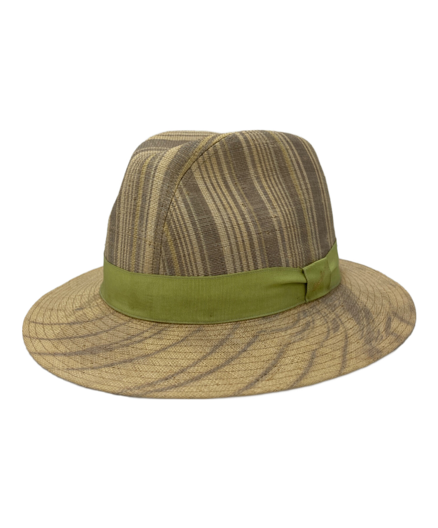 中古・古着通販】BORSALINO (ボルサリーノ) ラフィアパナマハット 