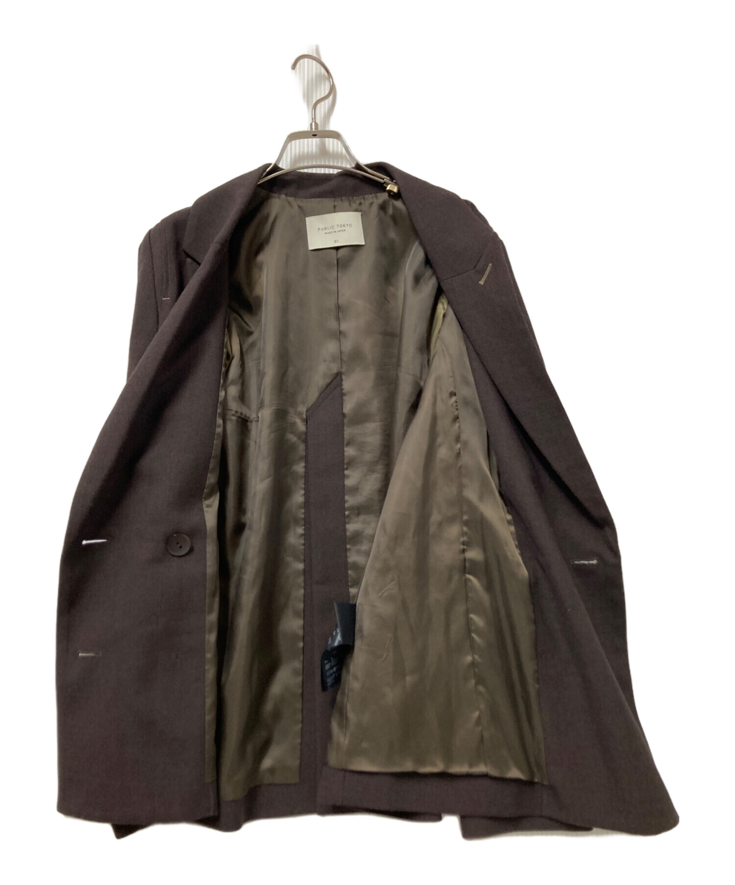 中古・古着通販】PUBLIC TOKYO (パブリックトウキョウ) ピークド 