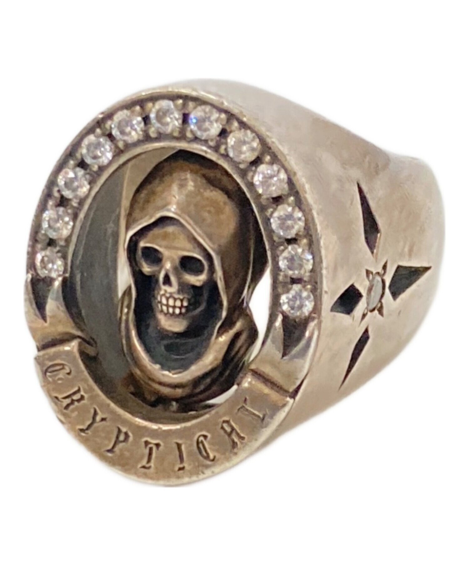 アクセサリー Justin Davis/CRYPTIC Ring 中古・古着通販】JUSTIN DAVIS (ジャスティンデイビス) CRYPTIC RING