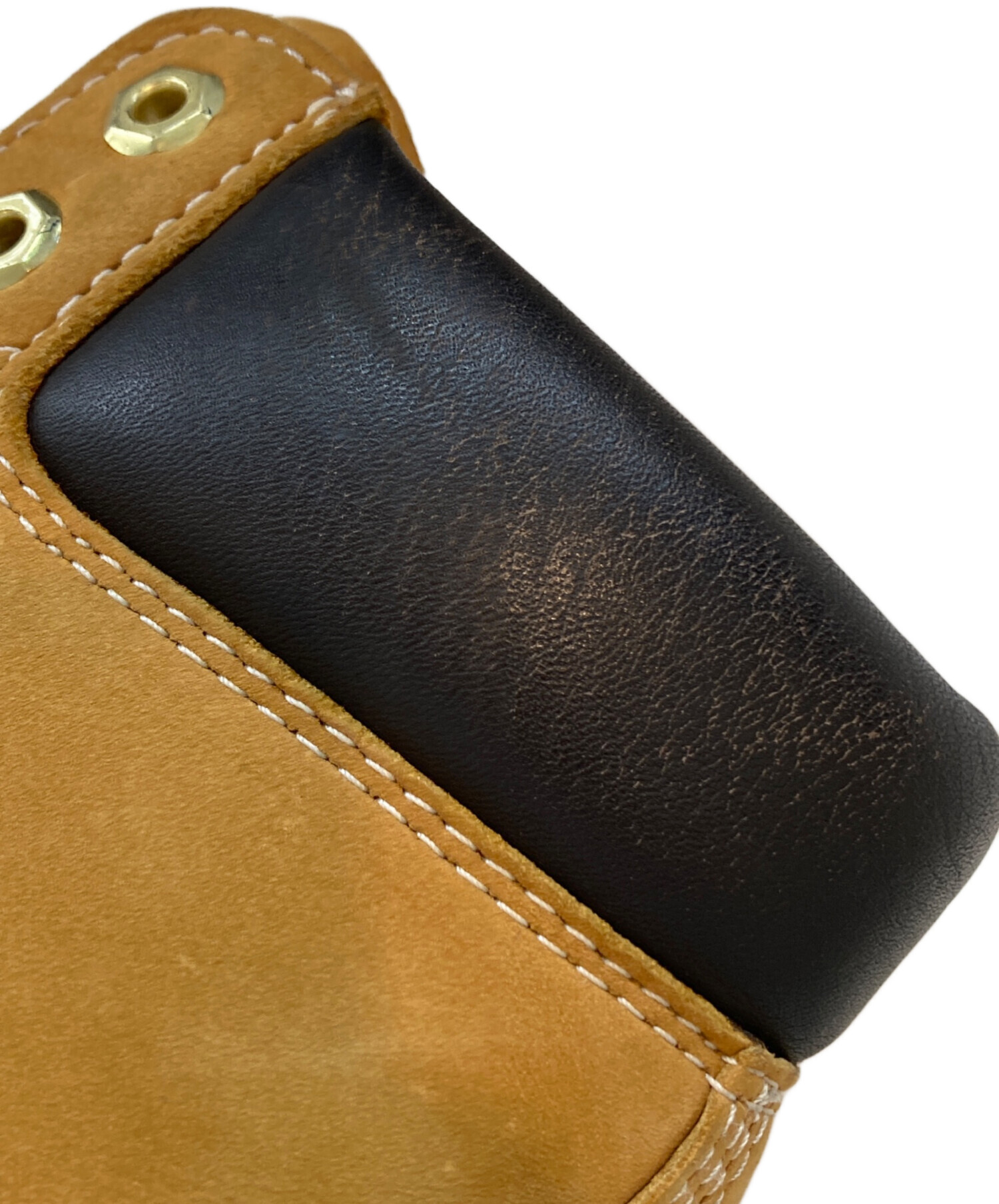 Timberland ベージュブーツ　9W(27cm) 中古・古着通販】Timberland (ティンバーランド) 7ホールブーツ